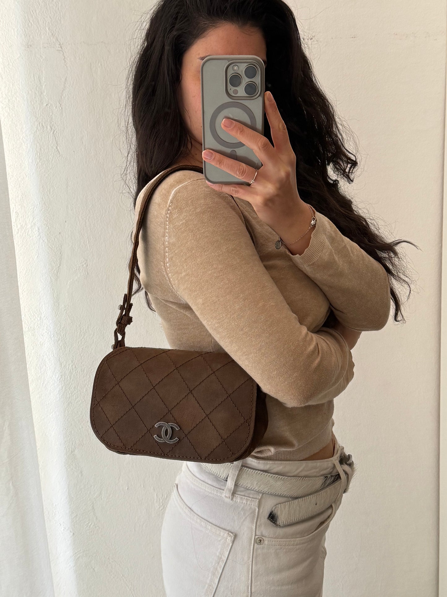 Chanel Paris-Edinburg Mini Highlander Messenger Bag
