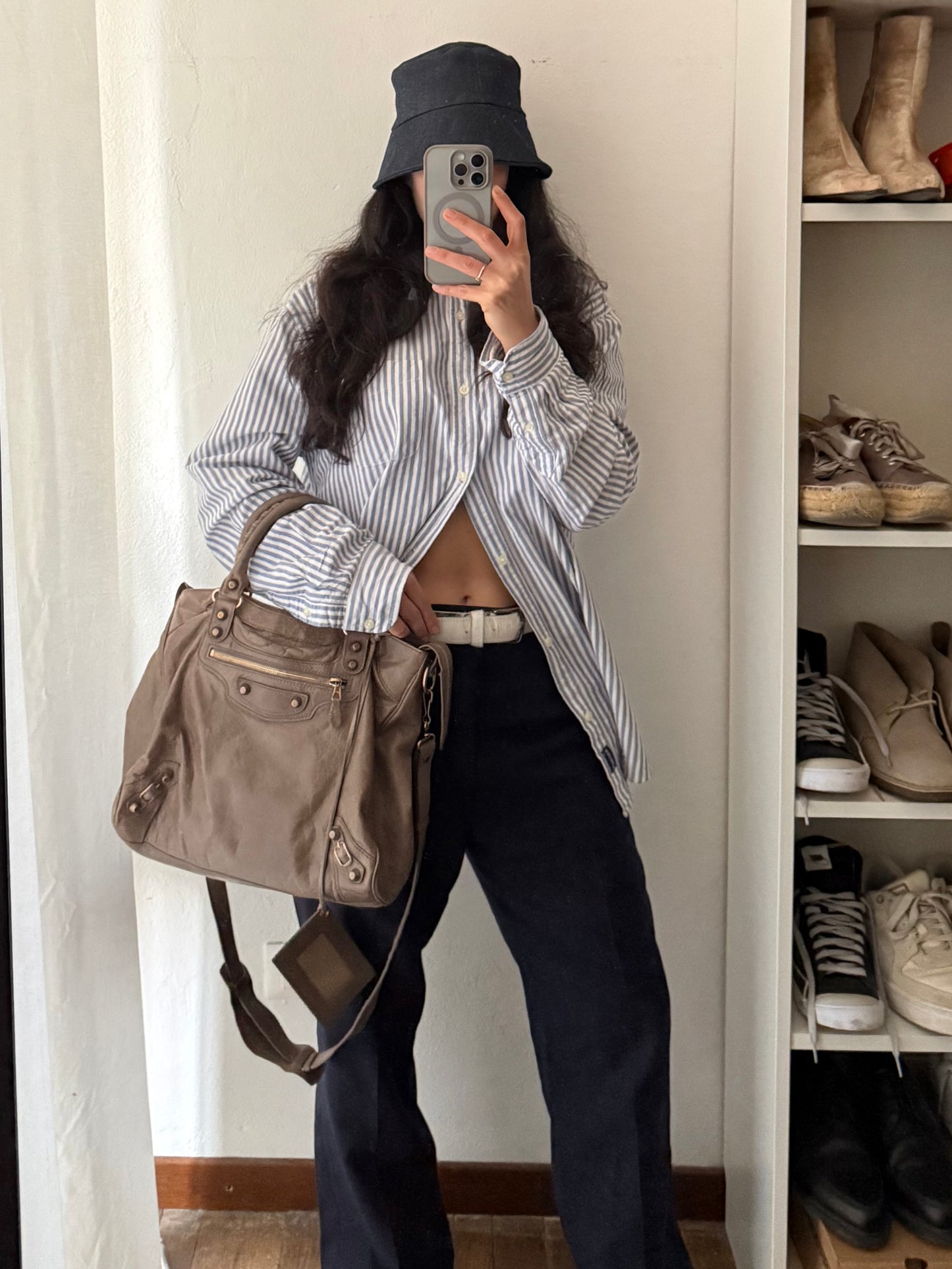 Balenciaga Velo gris poivre s/s 2012