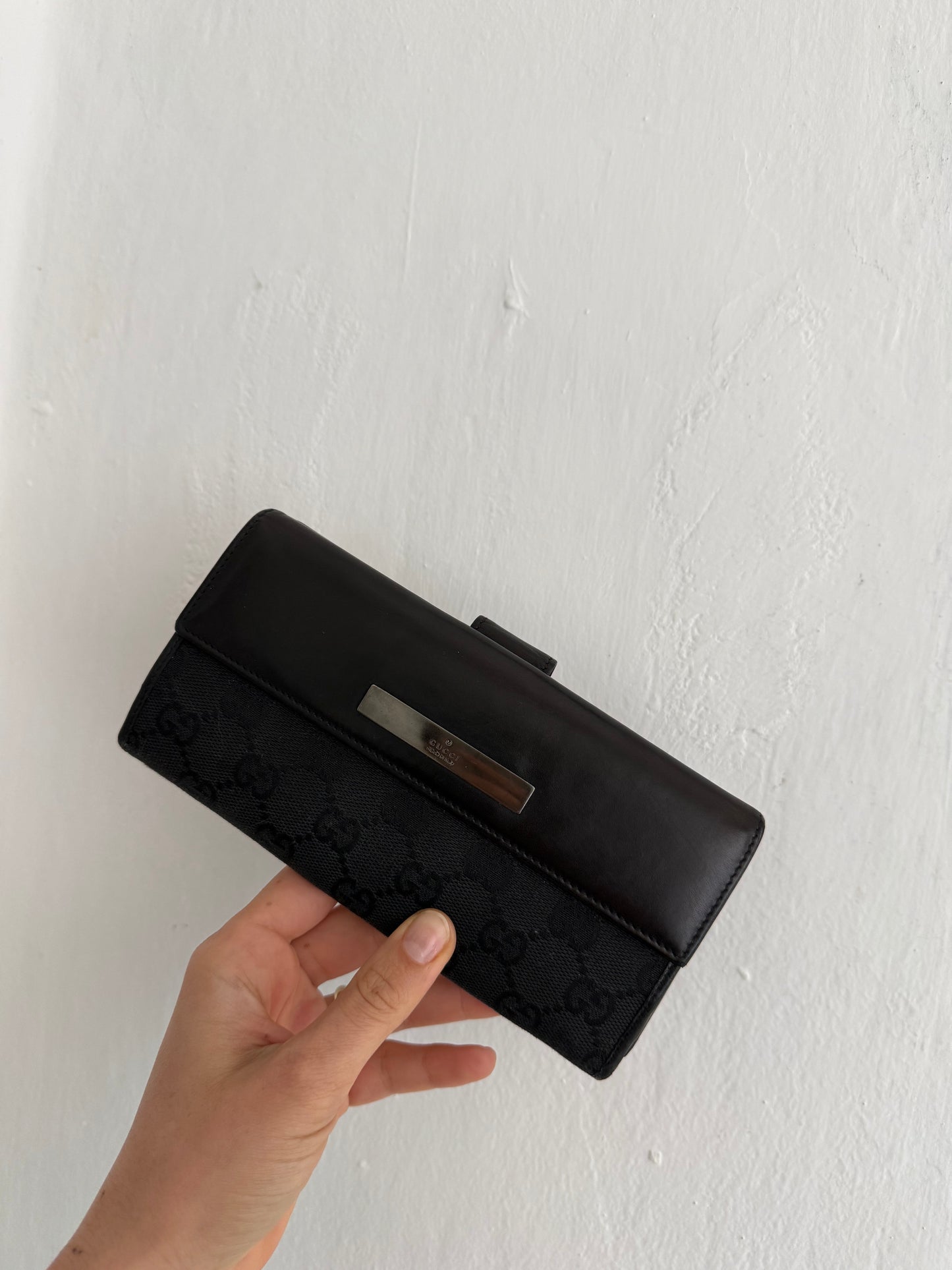 Gucci portafoglio monogram black