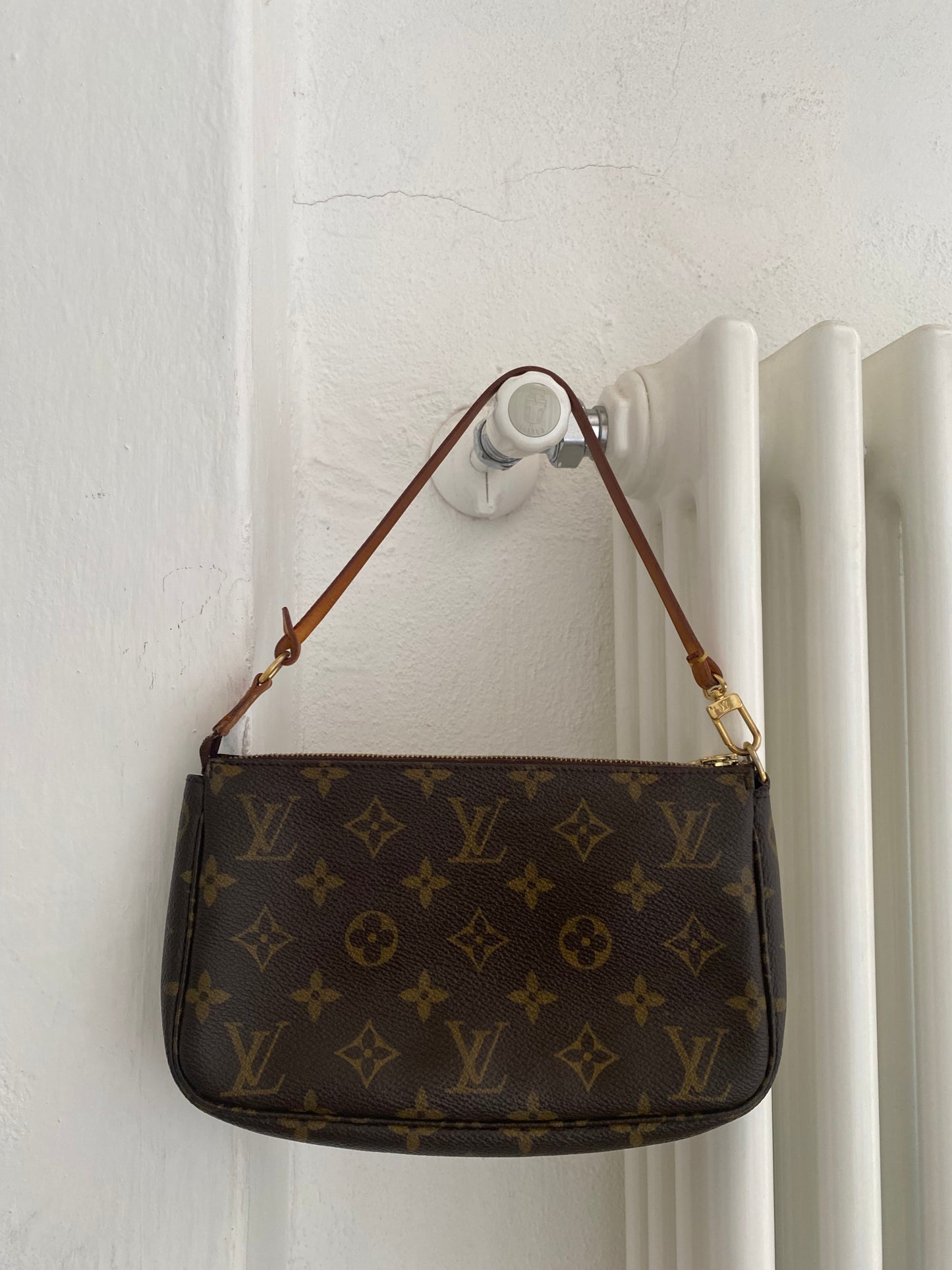 Louis Vuitton classic monogram accessory clutch bag