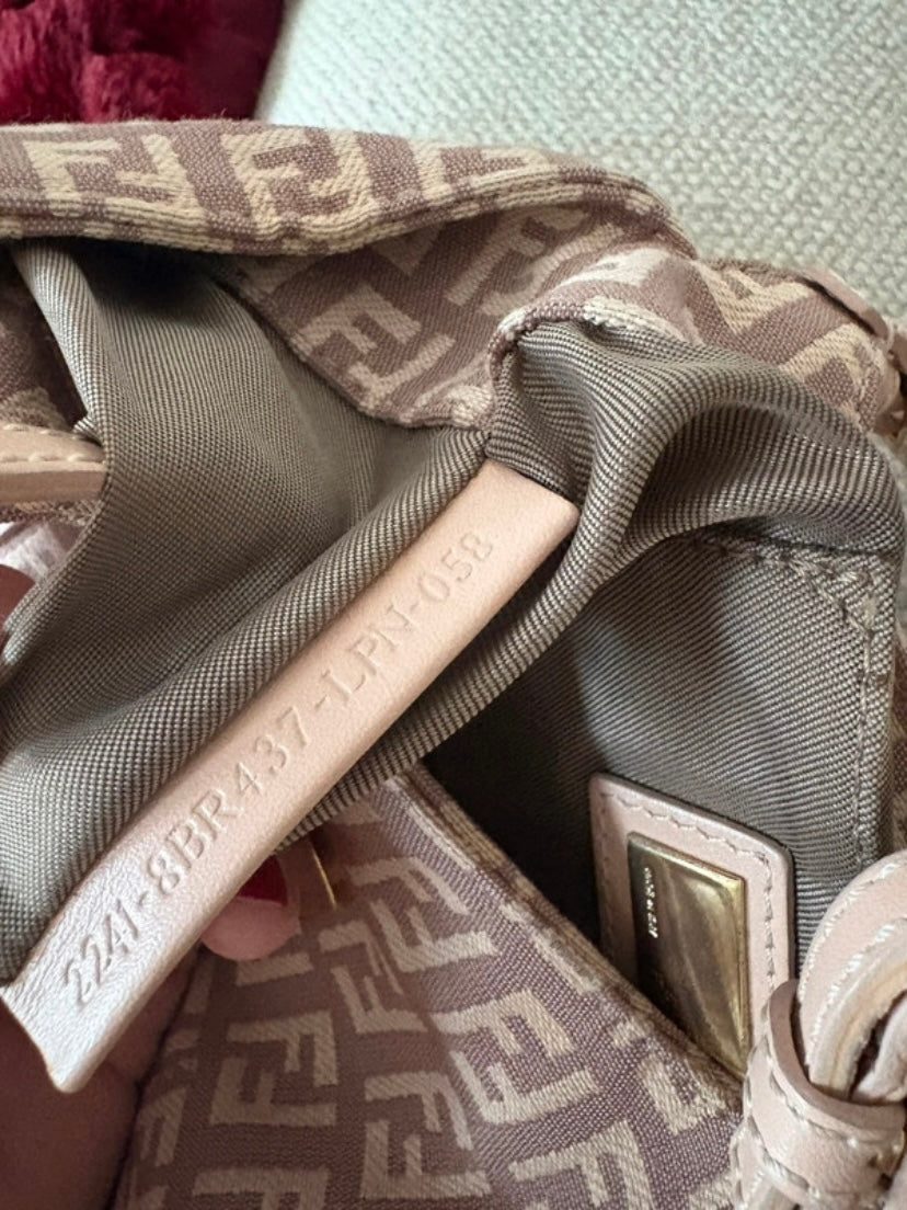 Fendi mini sporty croissant powder