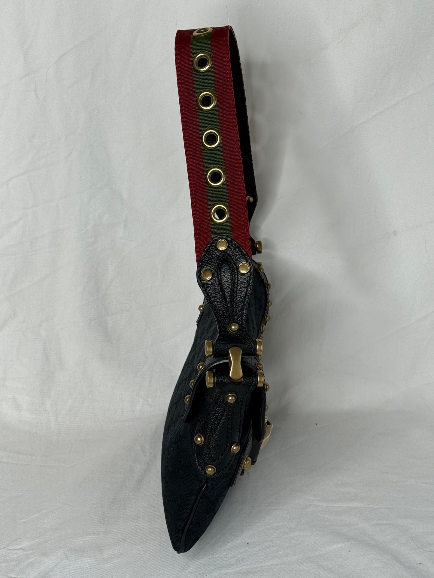 Gucci Pelham horsebit monogram black