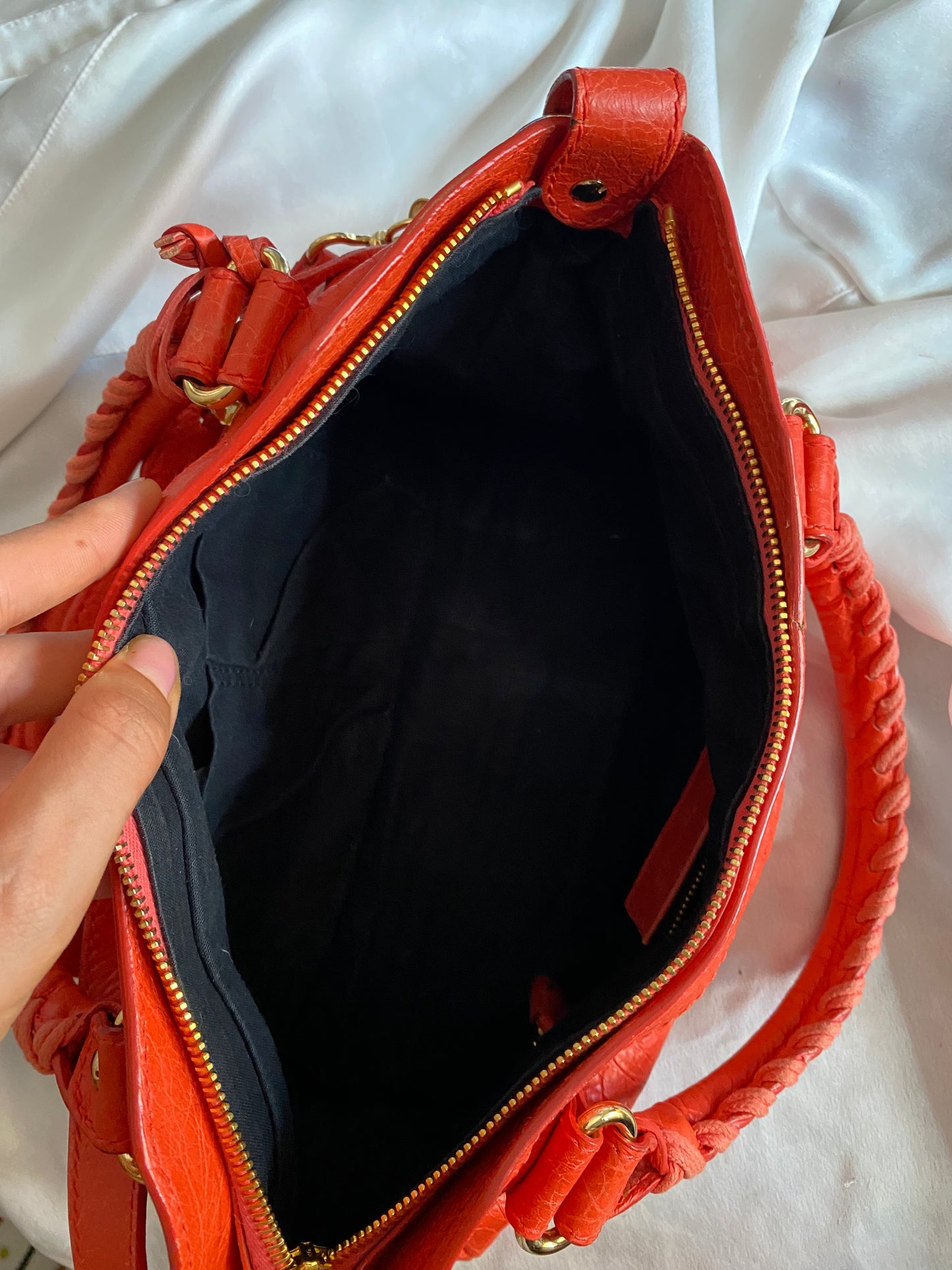 Balenciaga first rose corail ss 2013