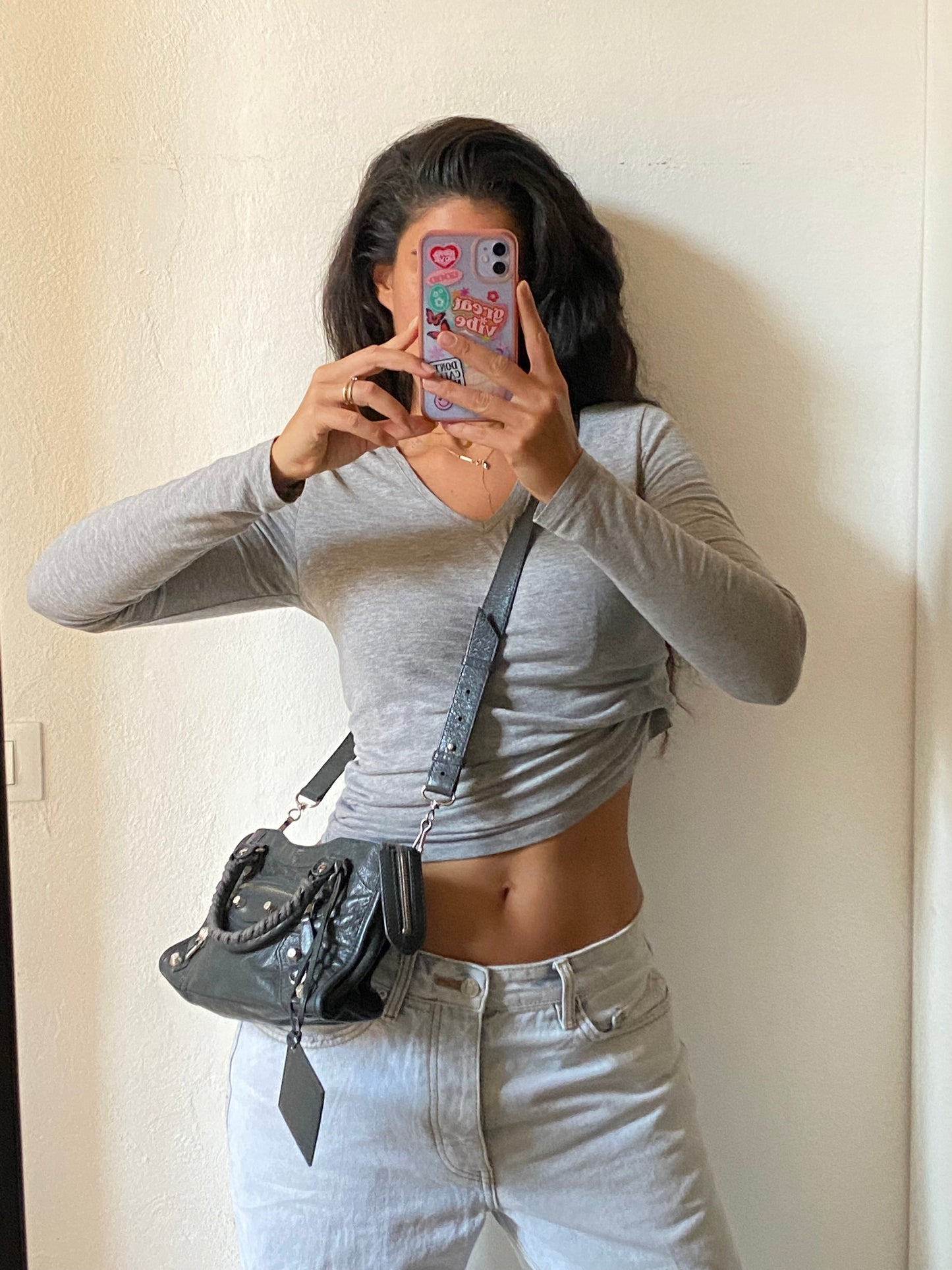 Balenciaga mini city anthracite f/w 2013