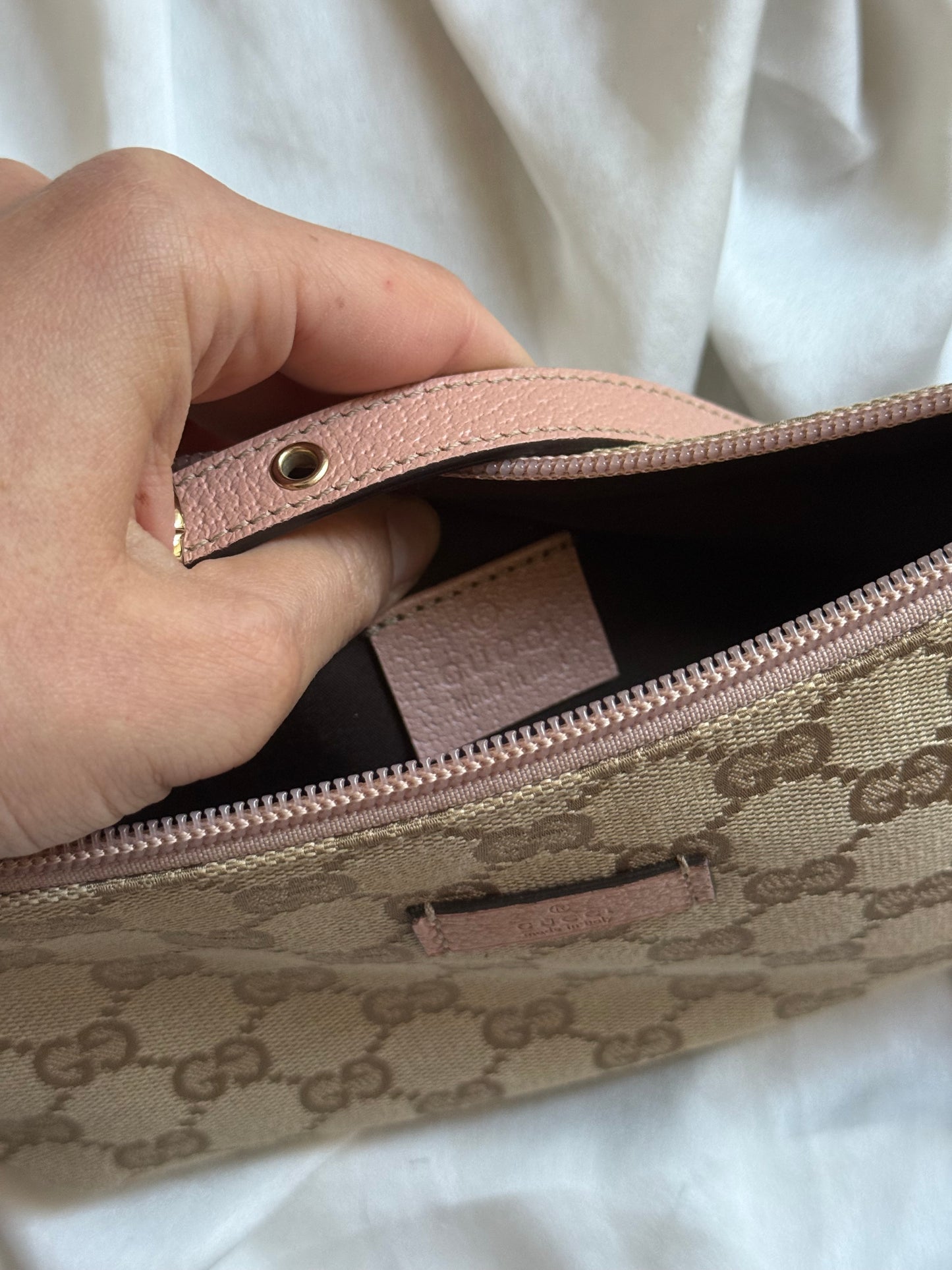 Gucci pretty boat rosa pelle liscia