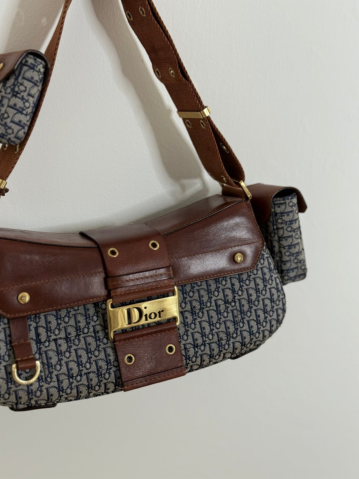 Dior columbus multipocket monogram navy
