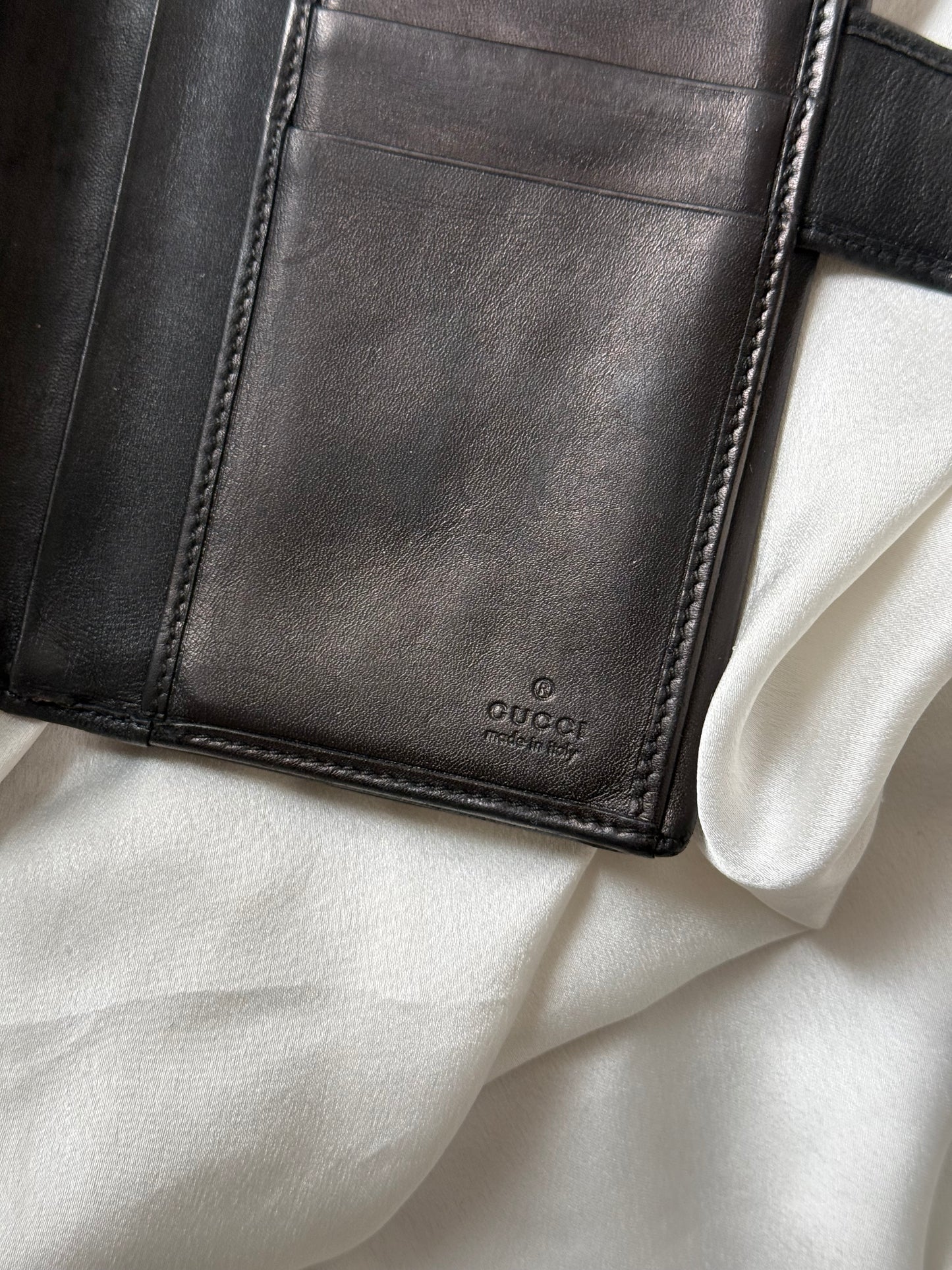 Gucci portafoglio monogram black