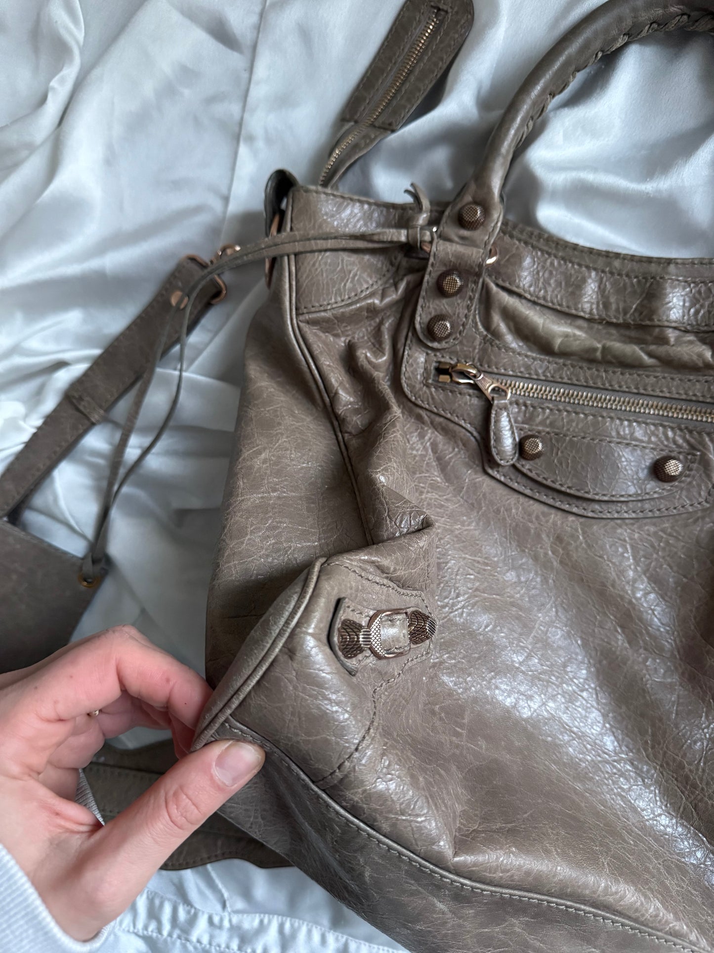 Balenciaga Velo gris poivre s/s 2012