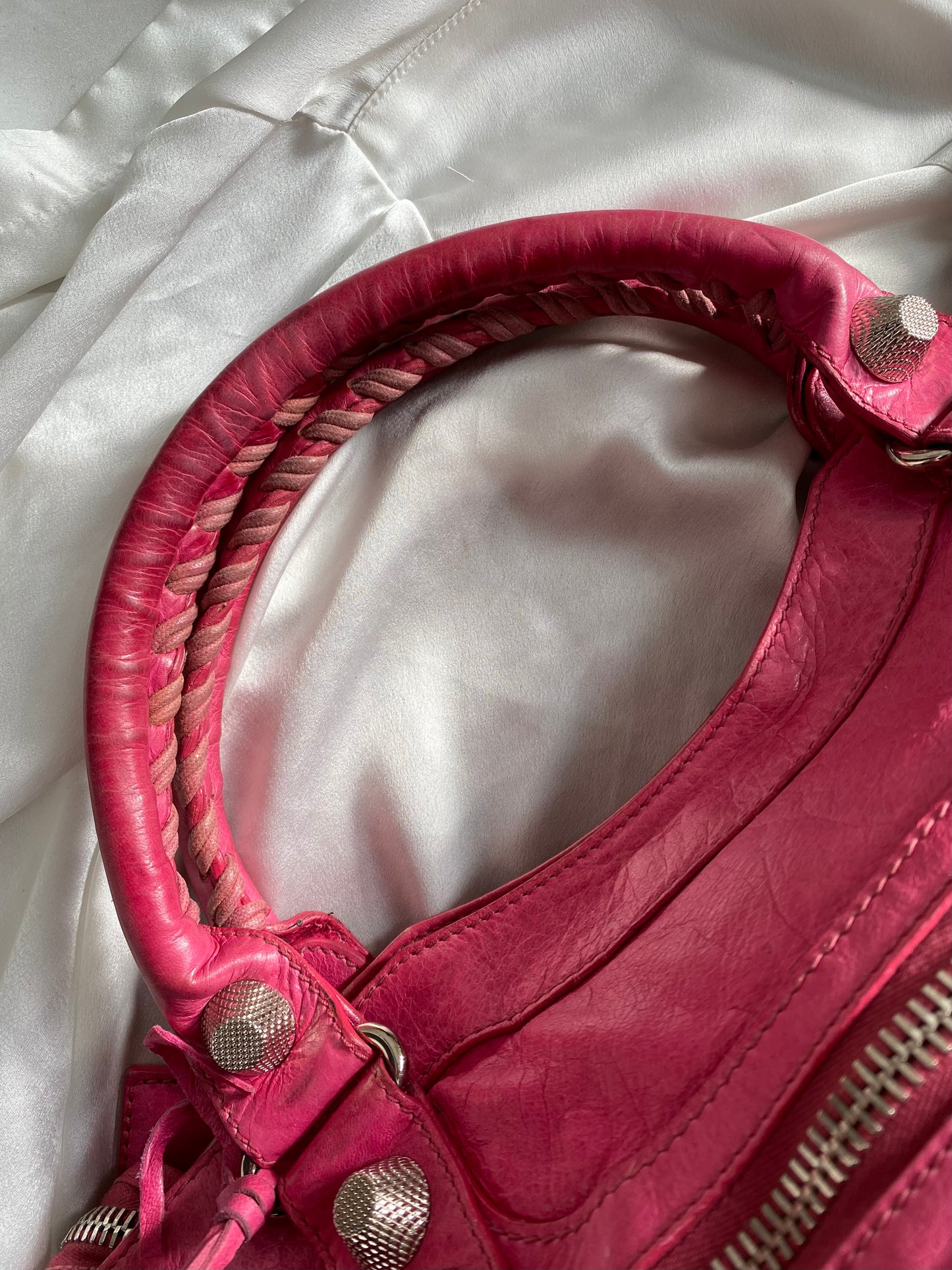 Balenciaga classic city sorbet pink
