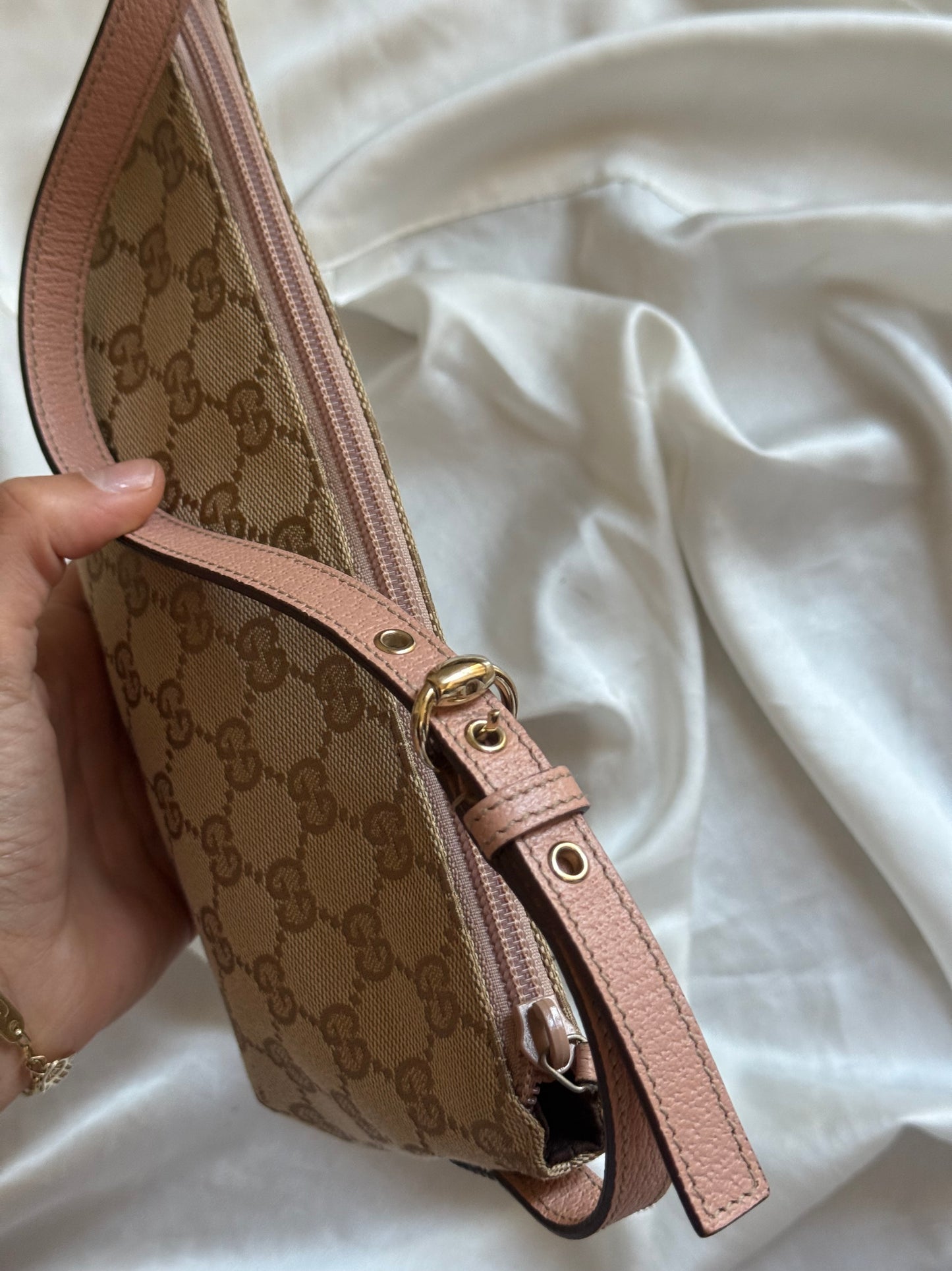 Gucci pretty boat rosa pelle liscia