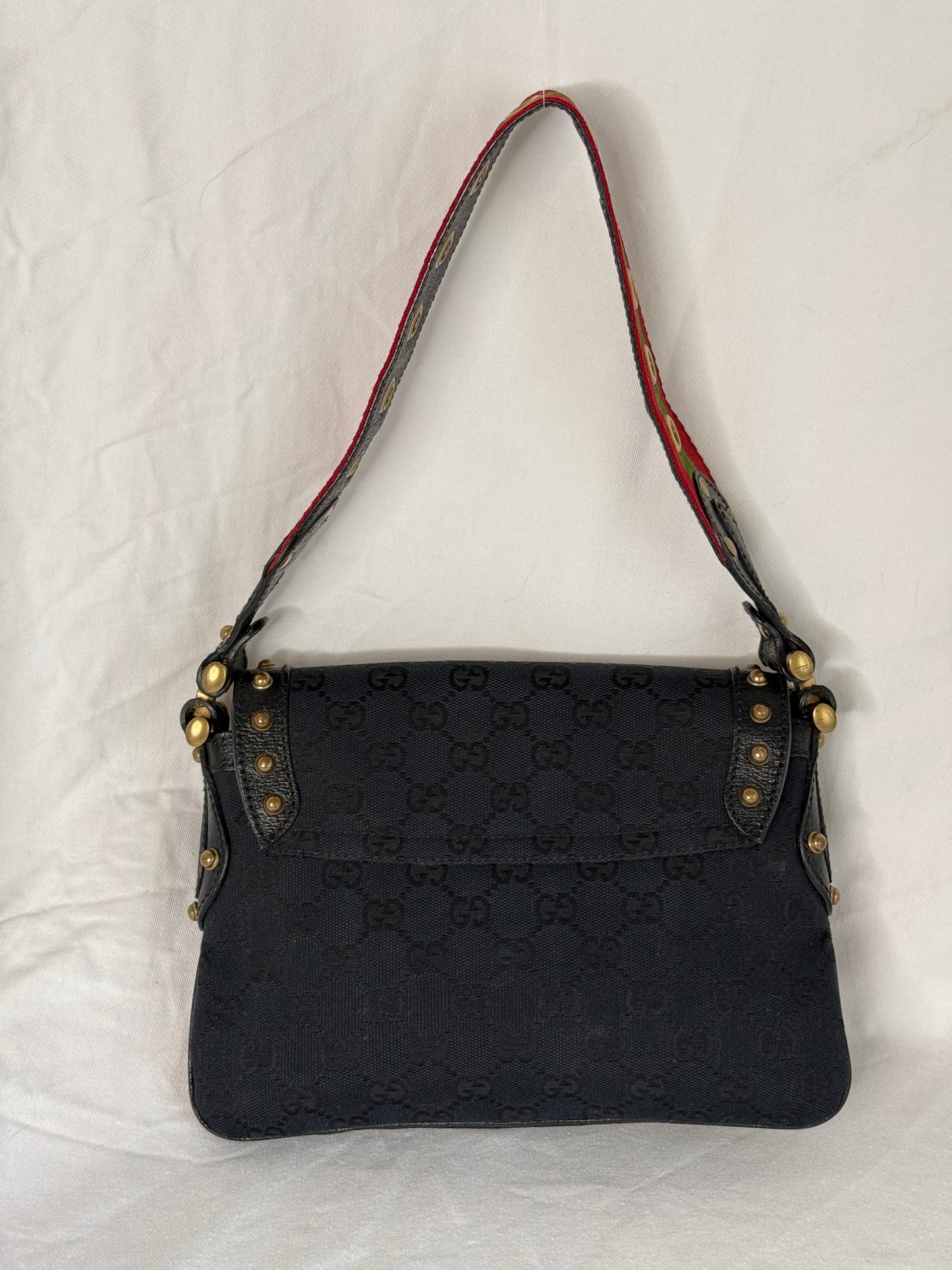 Gucci Pelham horsebit monogram black