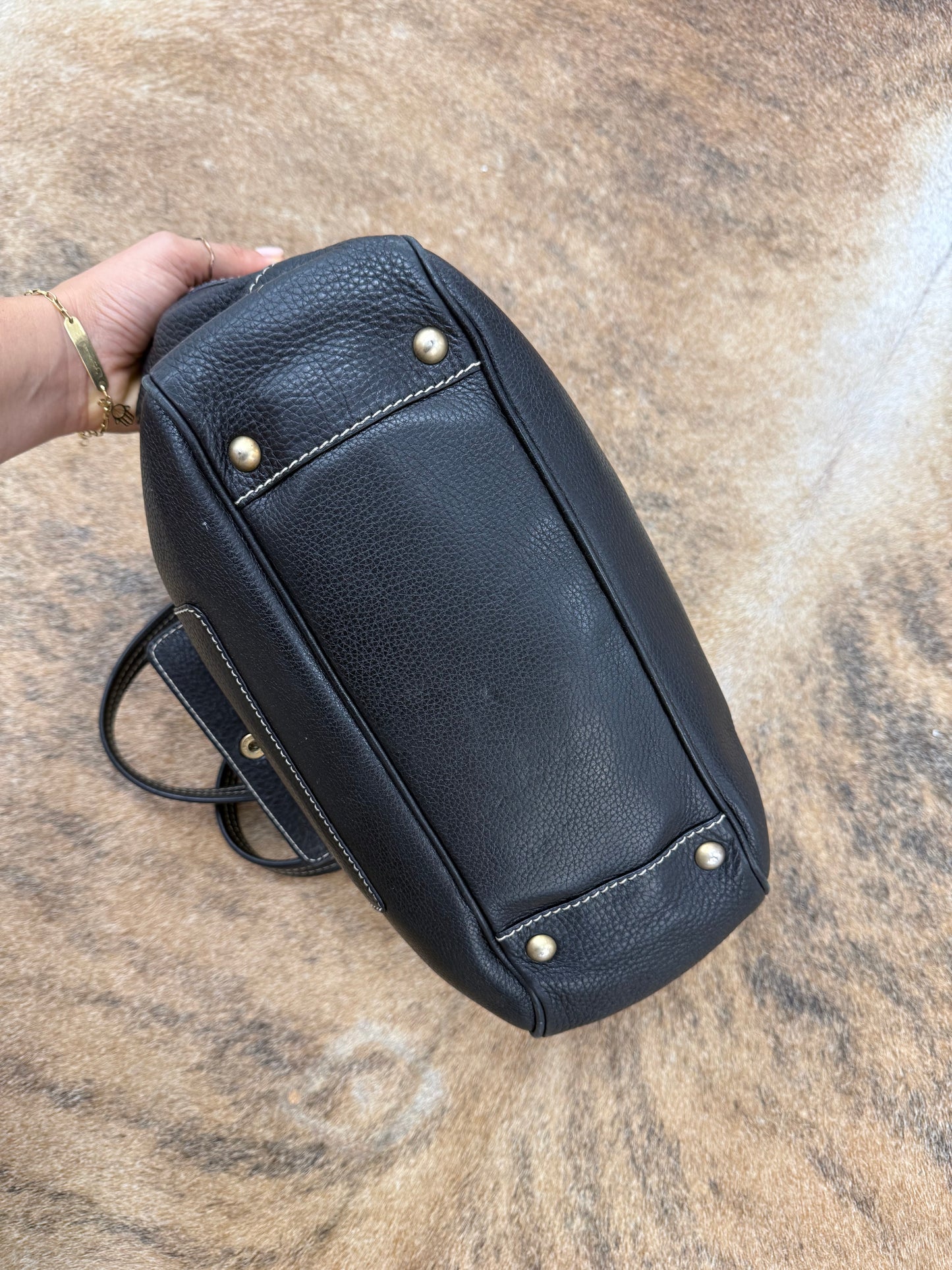 Prada double pocket black