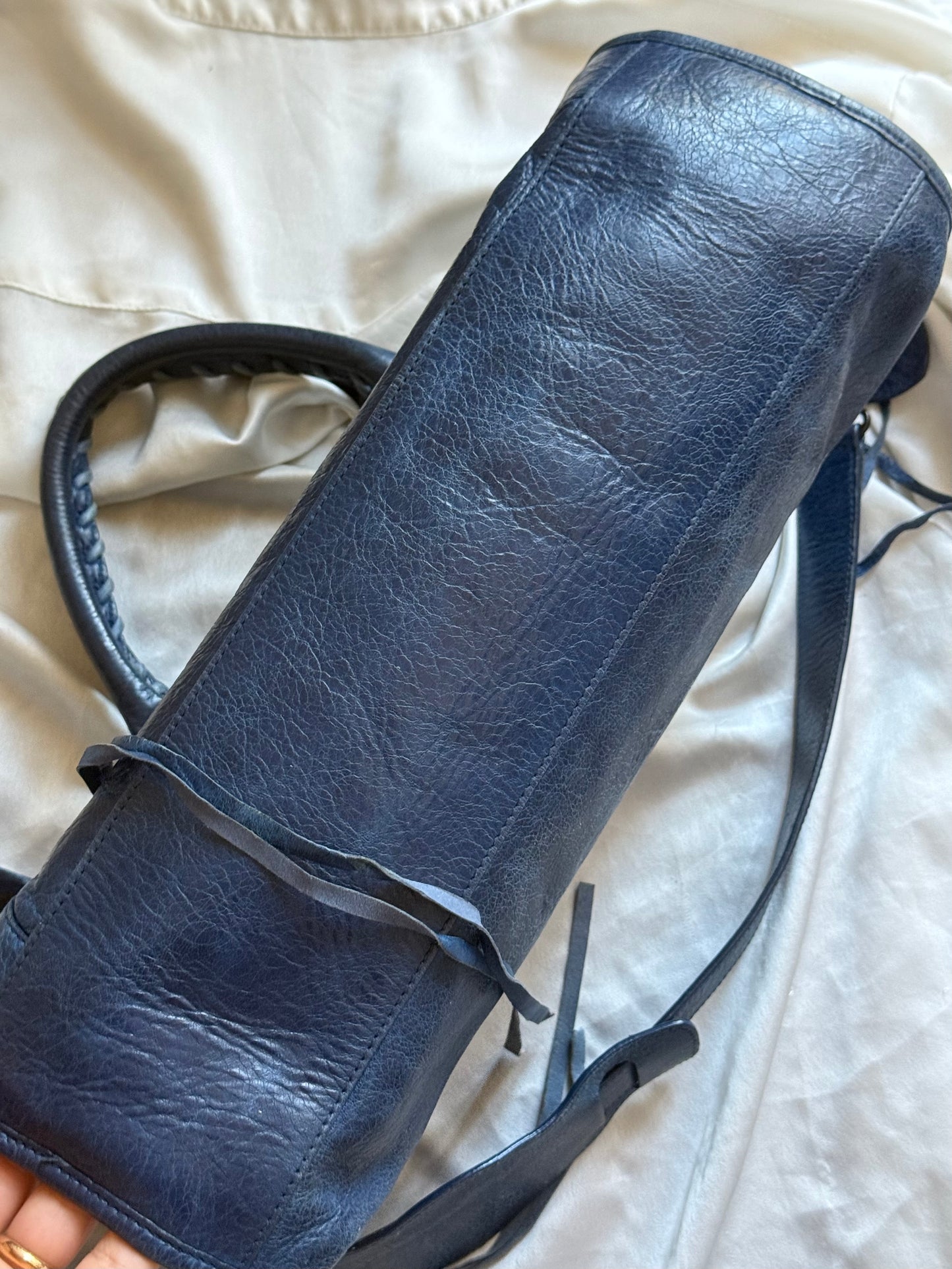 Balenciaga city classic hw bleu mineral s/s 2013