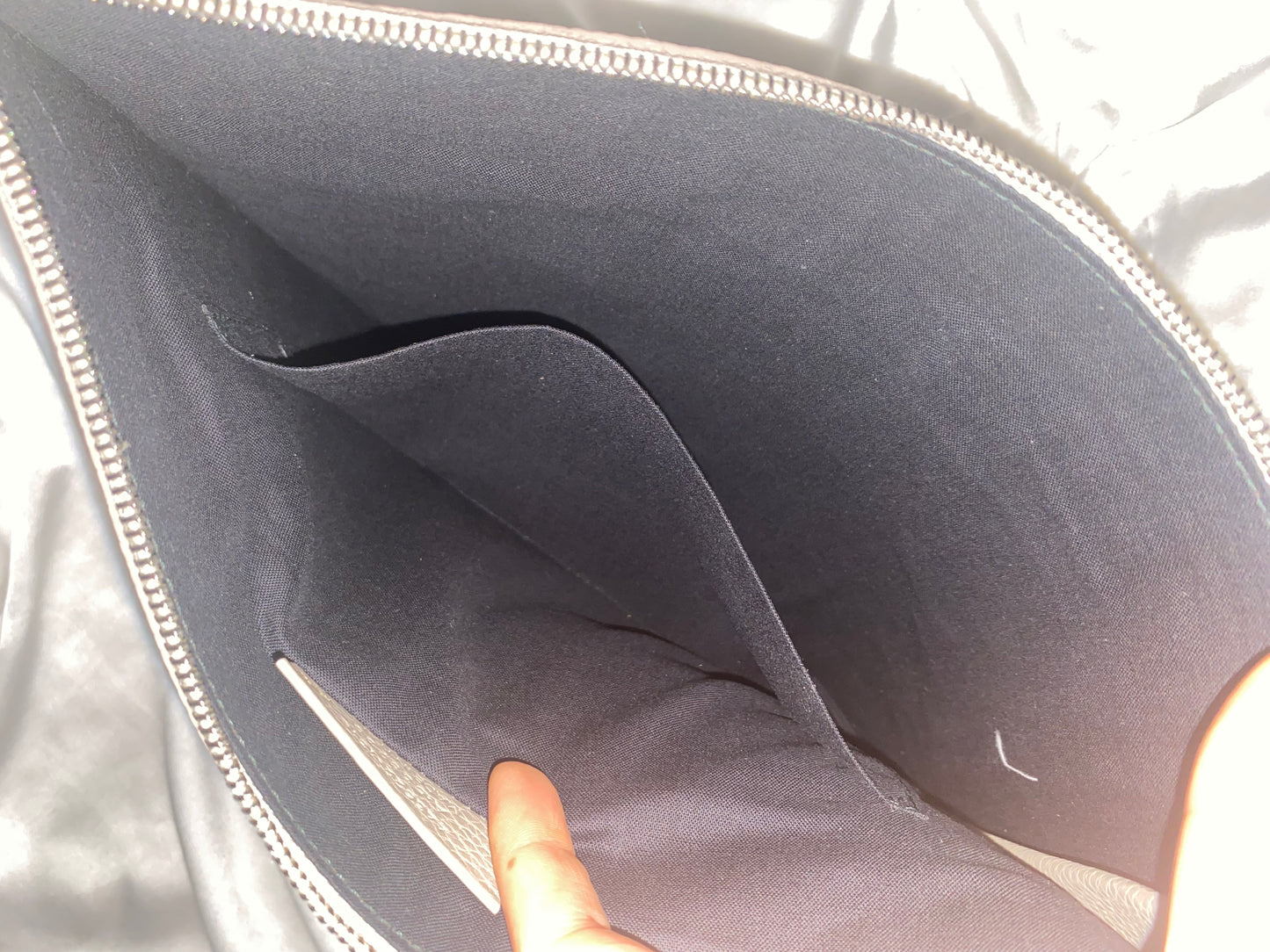 Balenciaga City blackout clutch bag