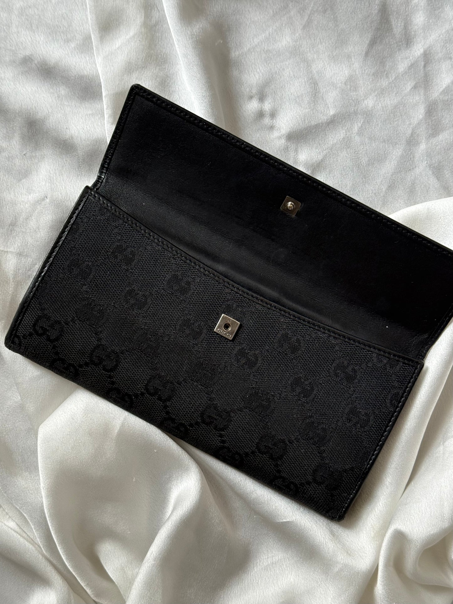 Gucci portafoglio monogram black