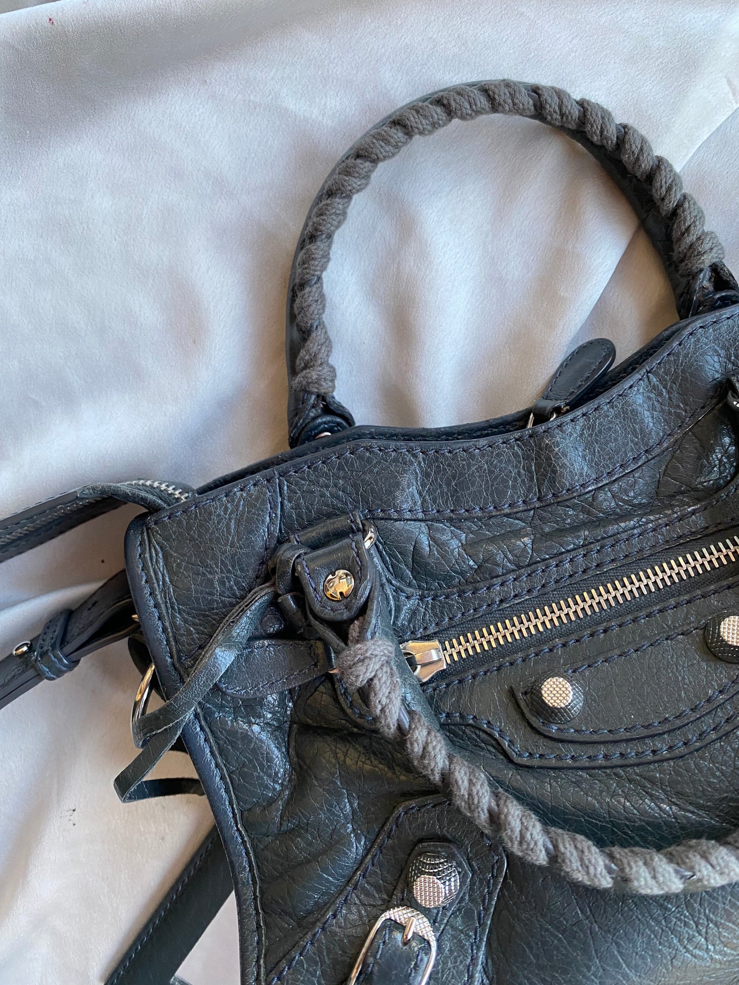 Balenciaga mini city anthracite f/w 2013