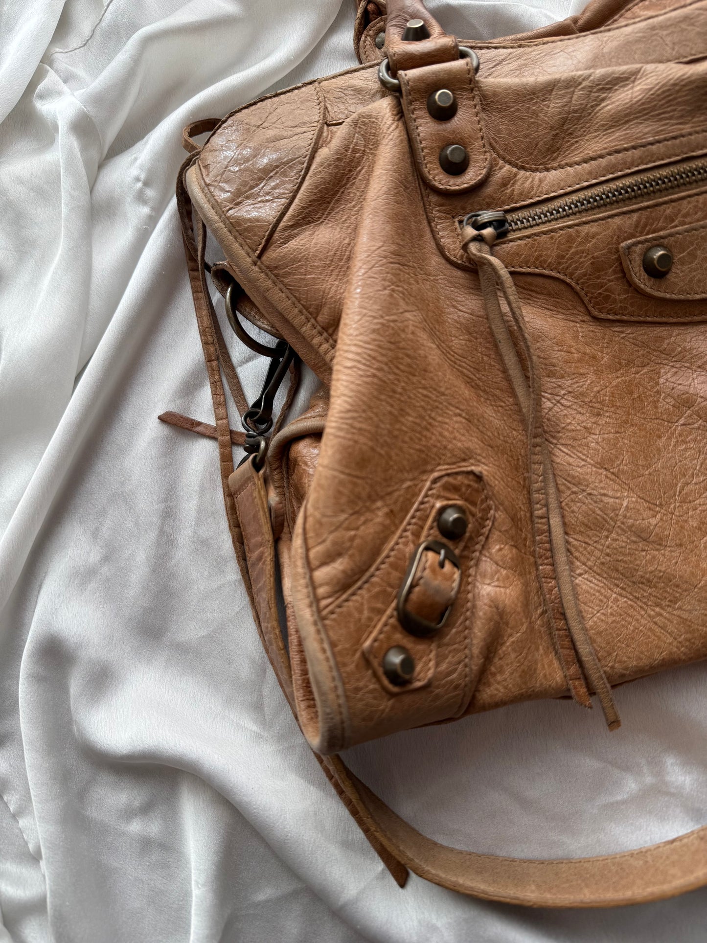 Balenciaga city caramel classic hw f/w 2005