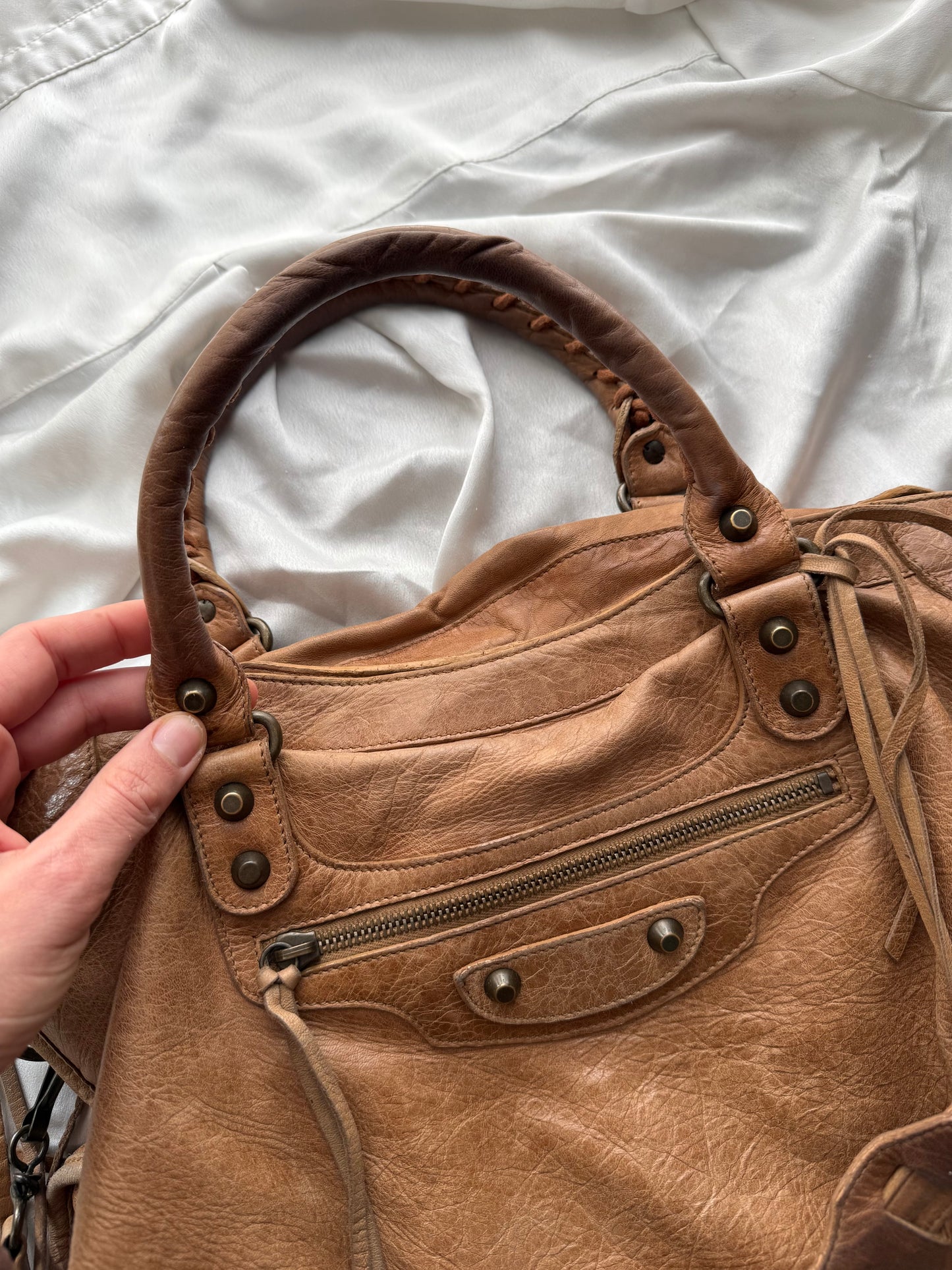 Balenciaga city caramel classic hw f/w 2005