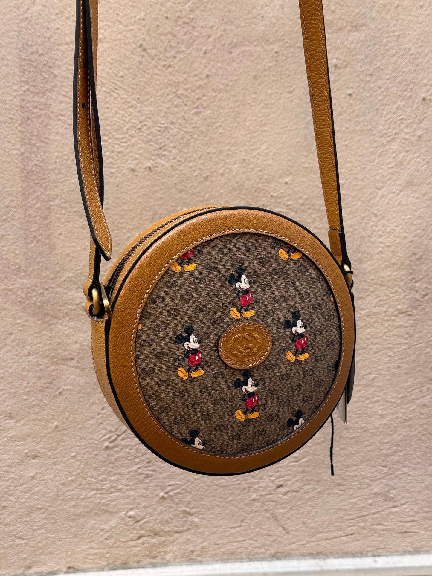 Gucci x Disney Borsa Tonda Monogram Topolino