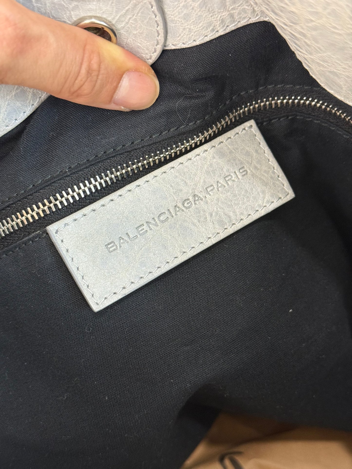 Balenciaga cube pocket argent f/w 2008