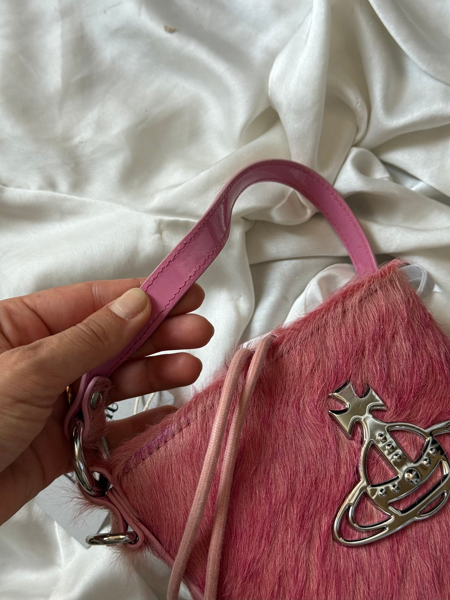 Vivienne Westwood daisy bucket pink cavallino