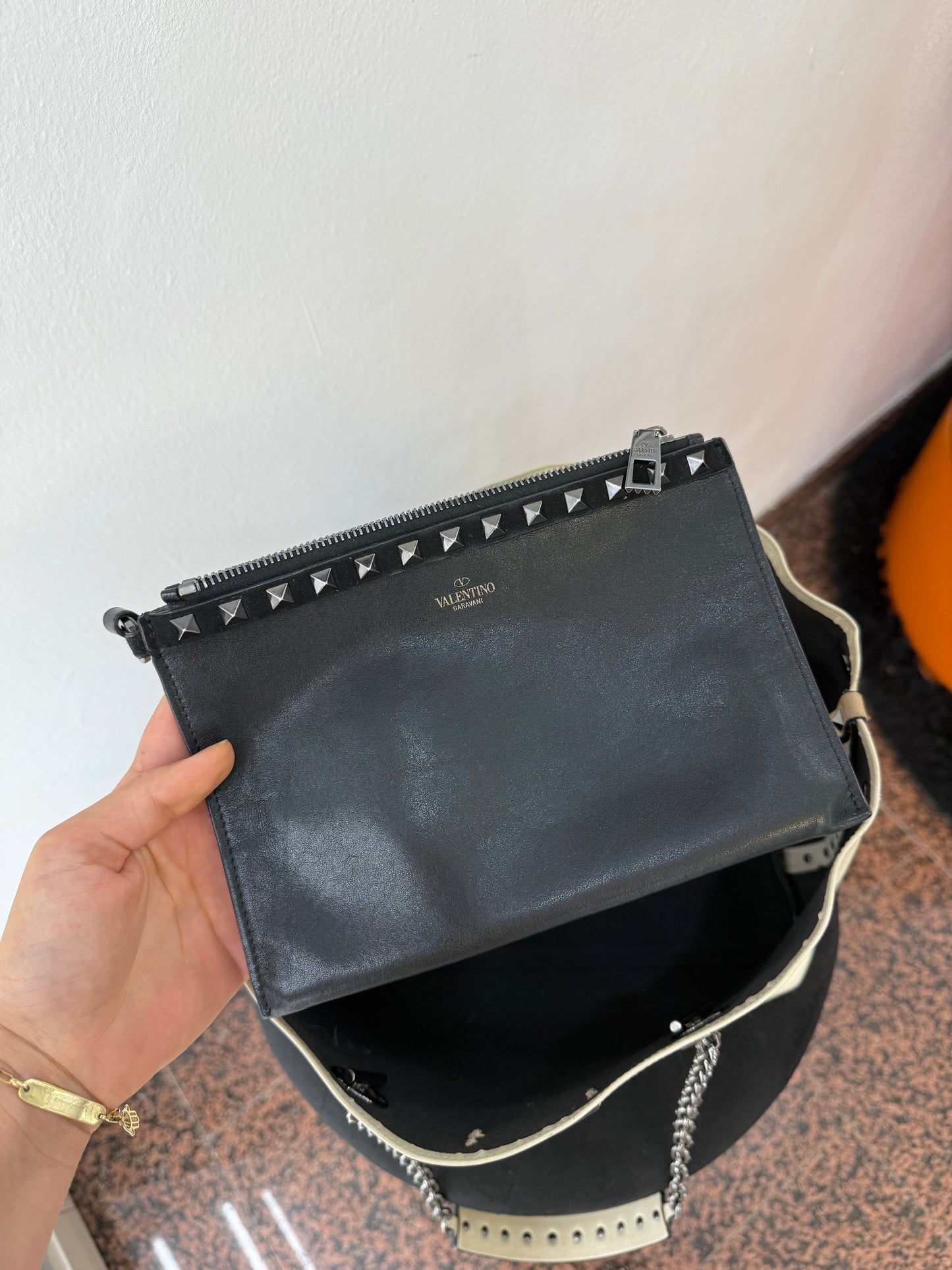 Valentino rockstud tote