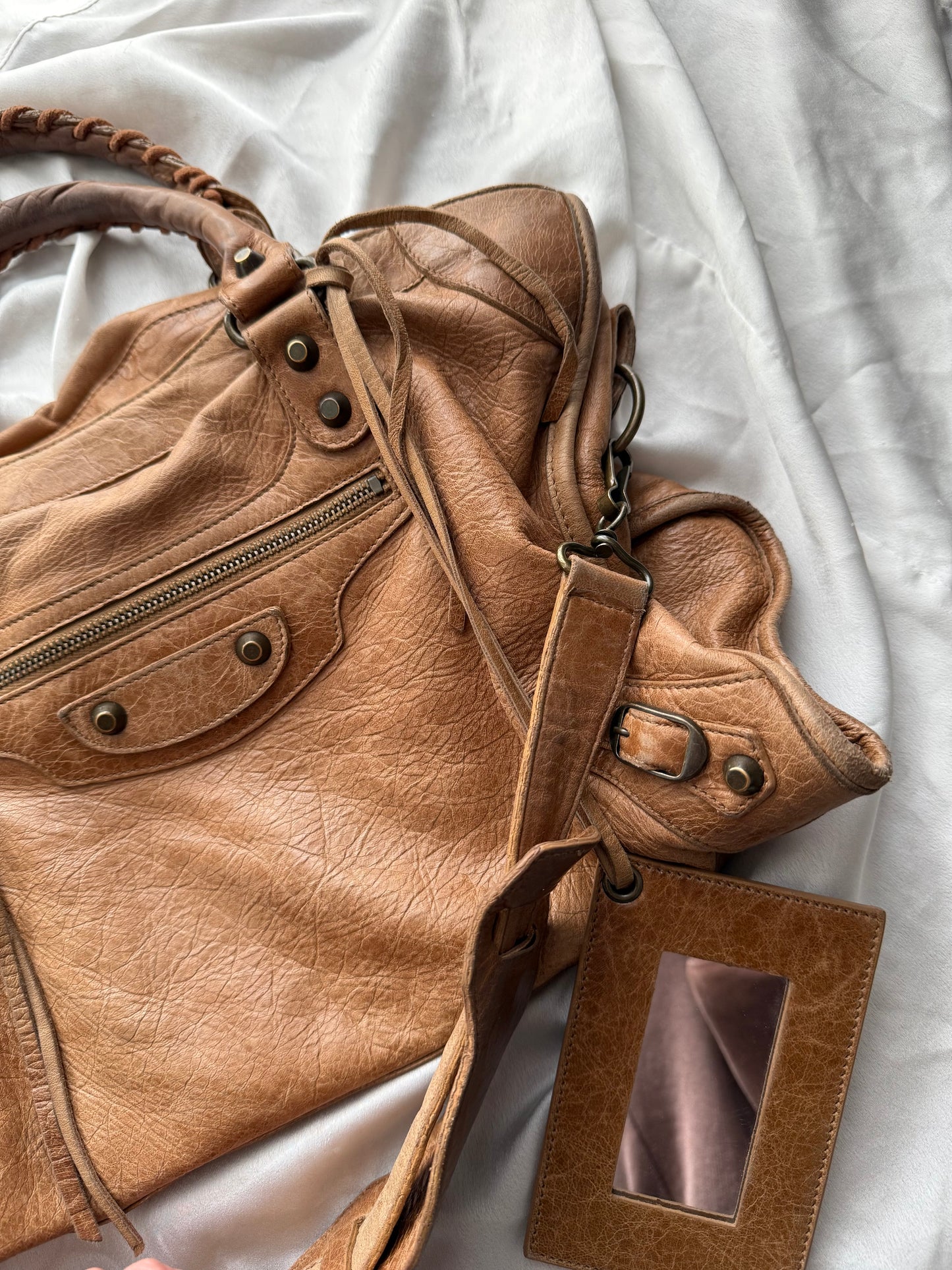 Balenciaga city caramel classic hw f/w 2005