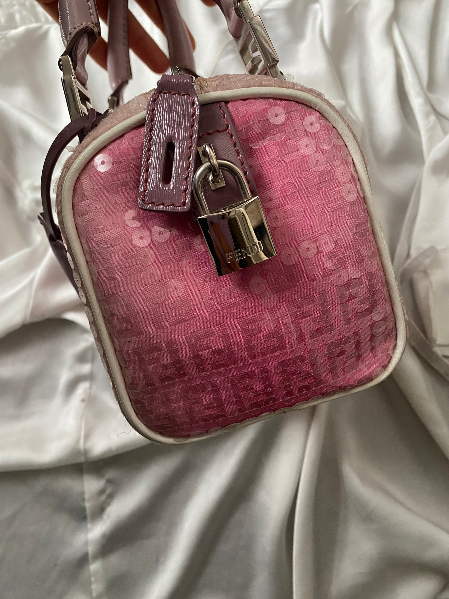 Fendi mini bag forever ombre pink