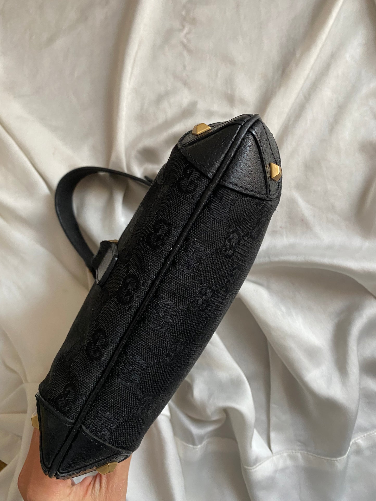 Gucci new Jackie mini era Frida Giannini black monogram
