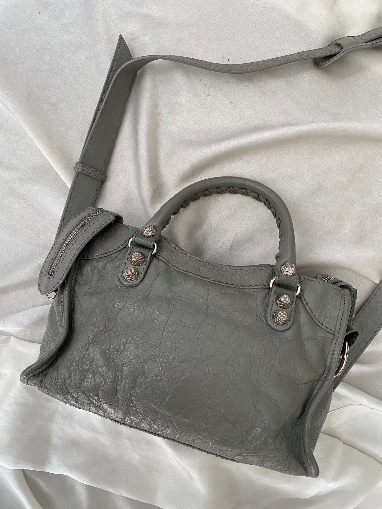 Balenciaga mini city gris s/s 2020