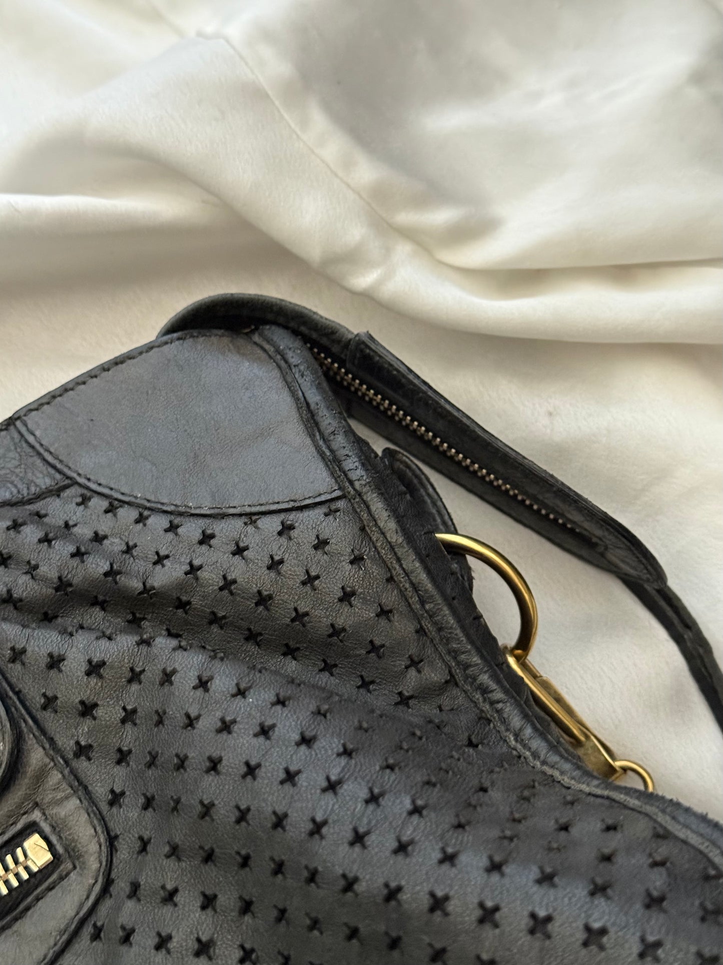 Balenciaga city perforated black 2010