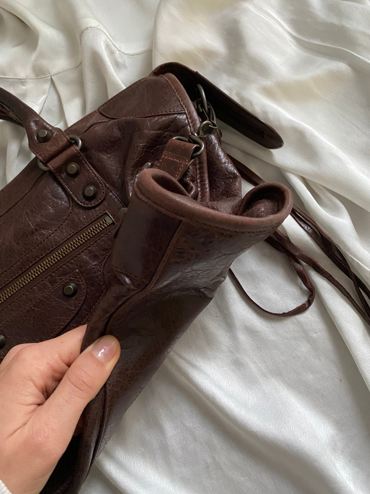 Balenciaga city cigar fonce classic hw f/w 2013