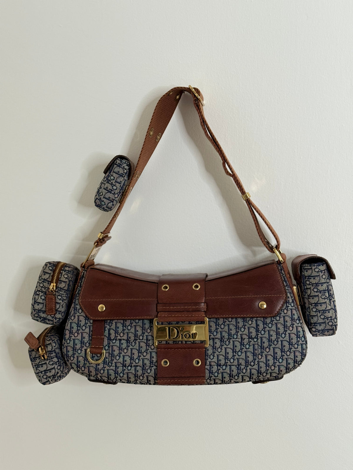 Dior columbus multipocket monogram navy