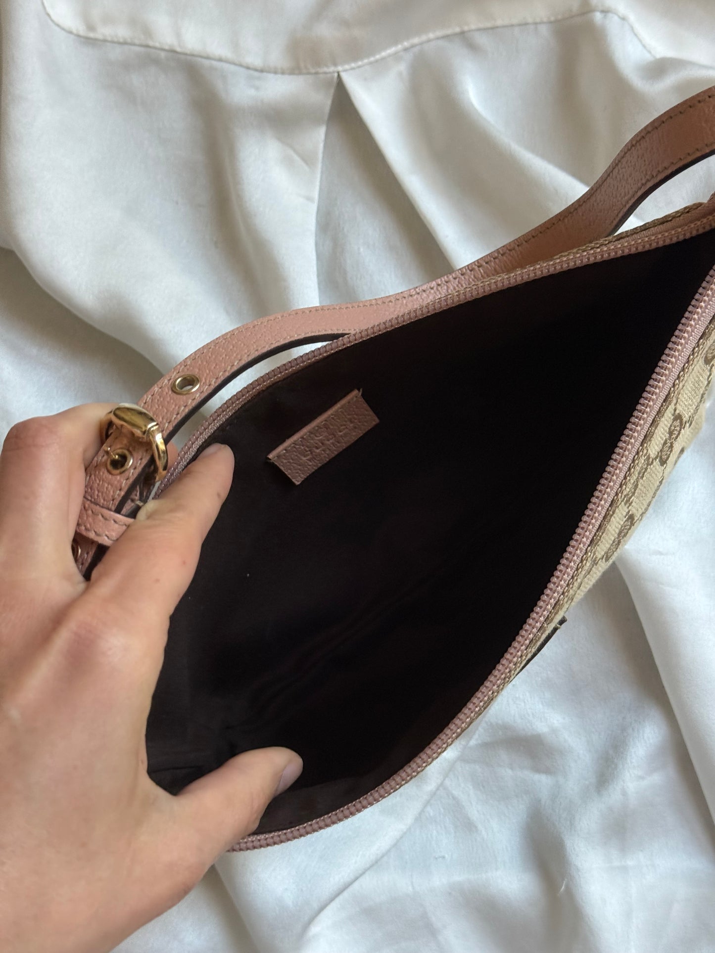 Gucci pretty boat rosa pelle liscia