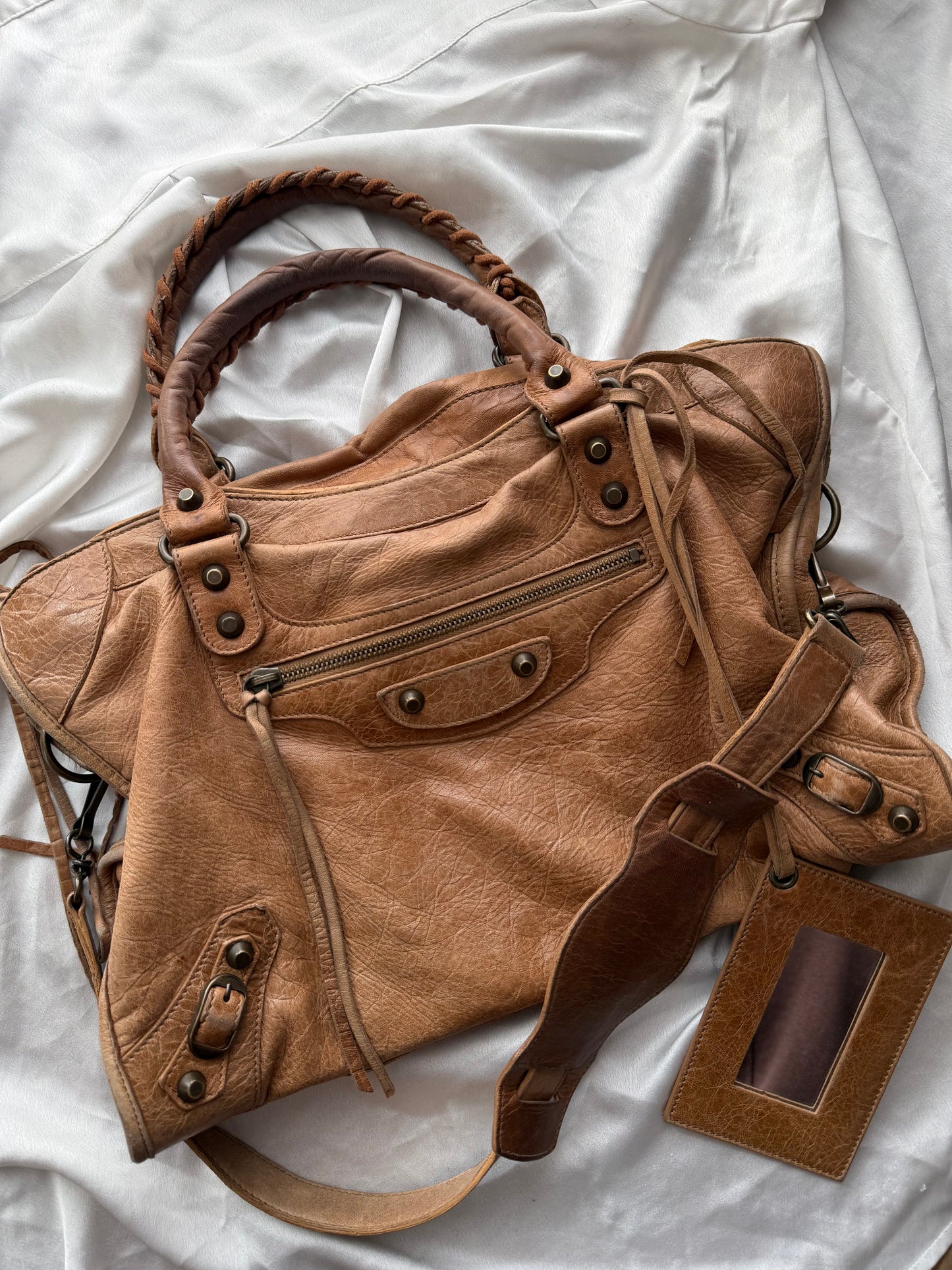 Balenciaga city caramel classic hw f/w 2005