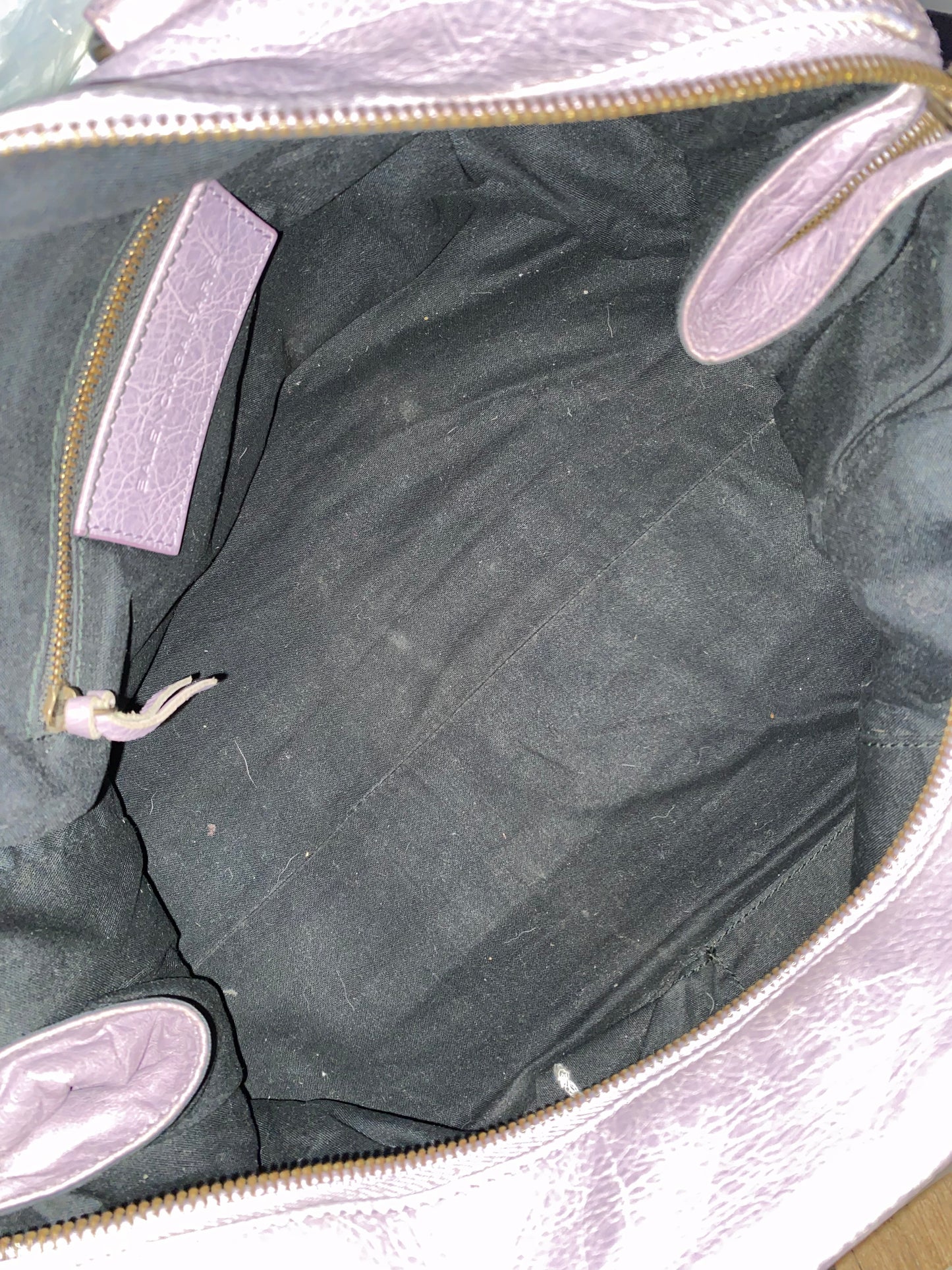 Balenciaga Polly glycine