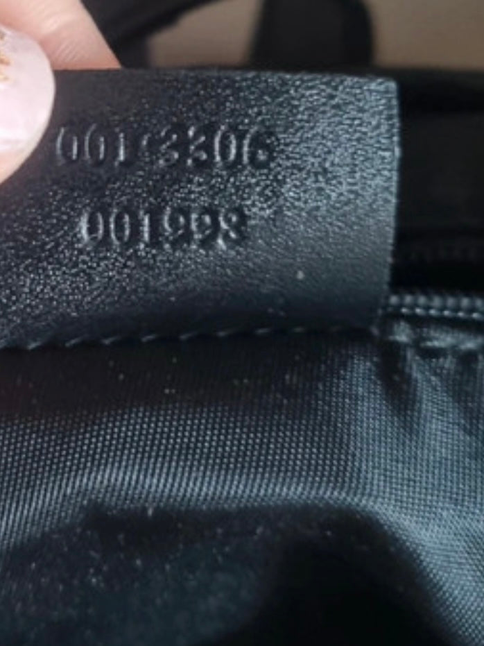 Gucci Jackie monogram black gold hardware era Tom Ford