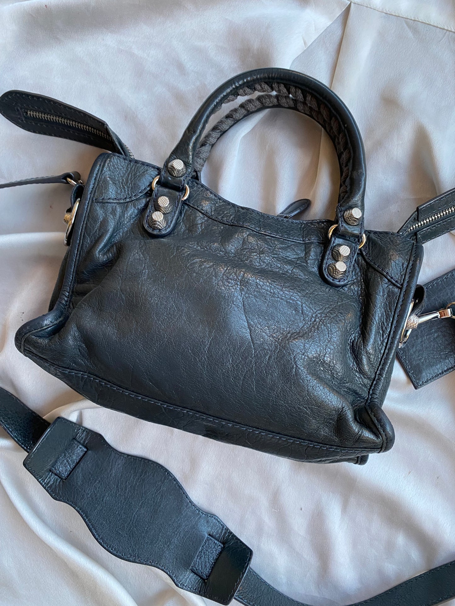 Balenciaga mini city anthracite f/w 2013