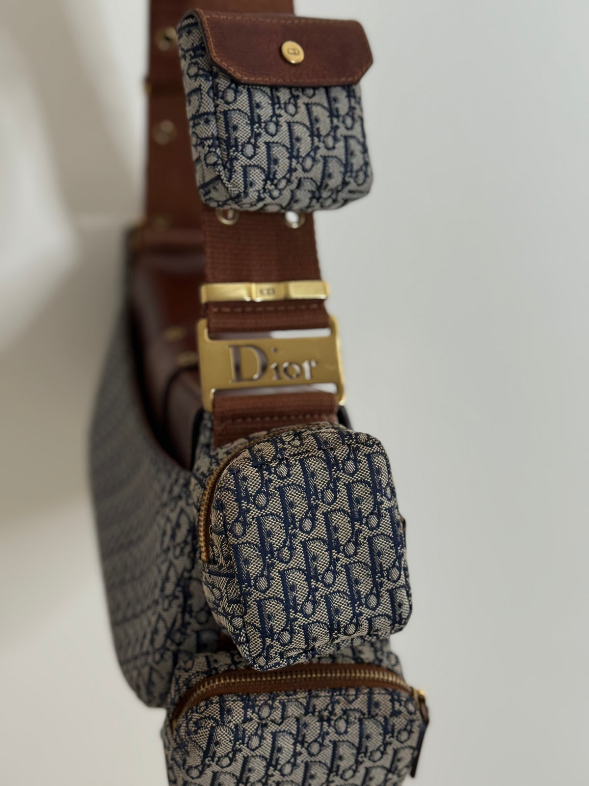 Dior columbus multipocket monogram navy