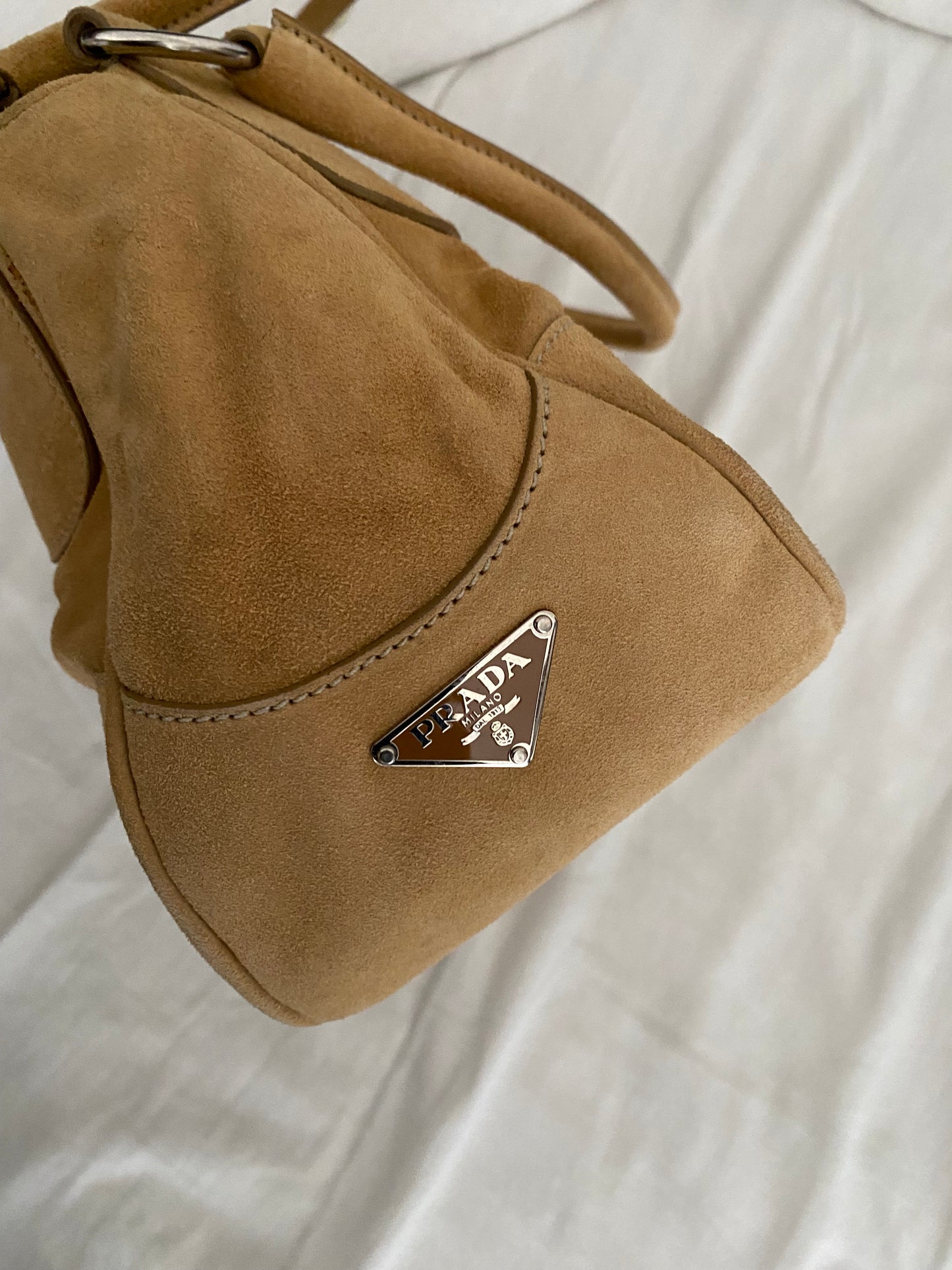 Prada moon suede honey