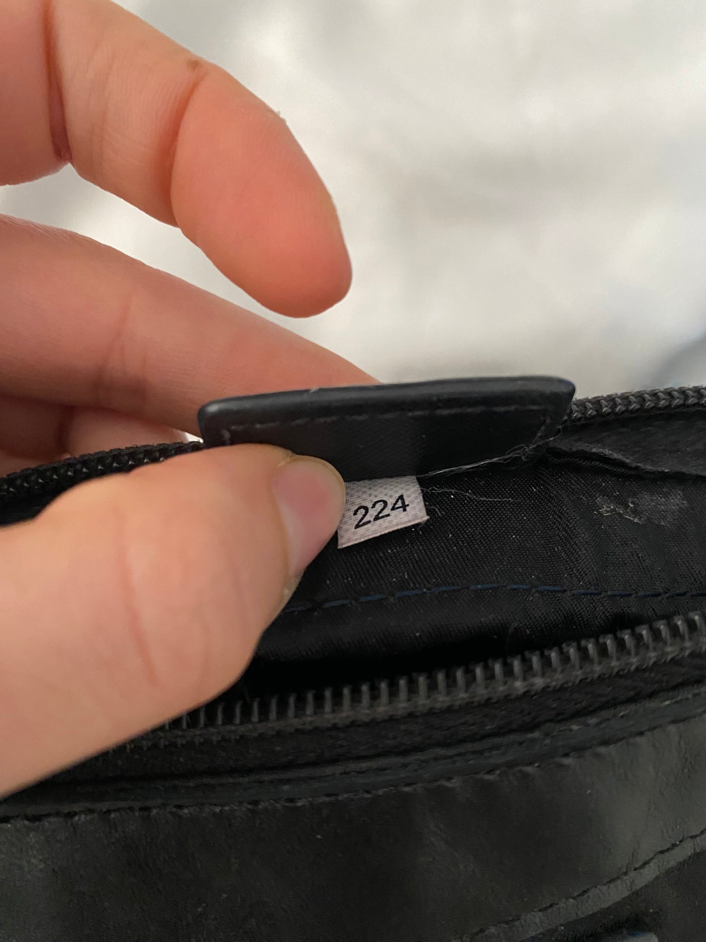 Prada Black Nylon Clutch