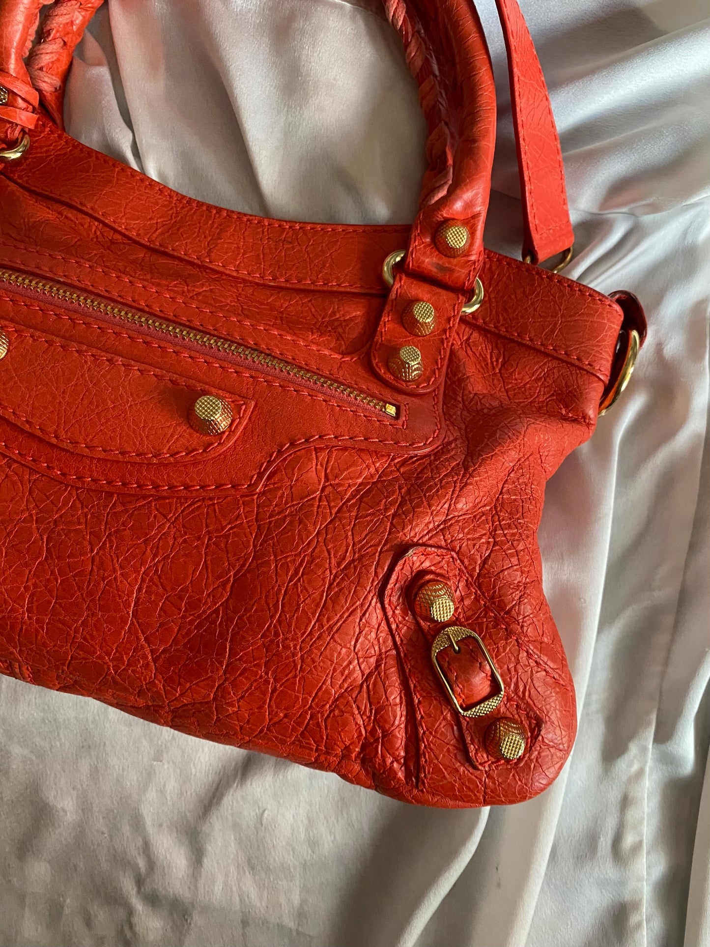 Balenciaga first rose corail ss 2013