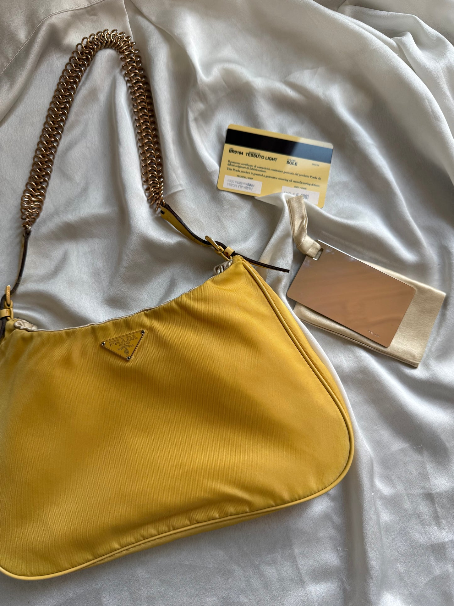 Prada hobo cleo vintage sole