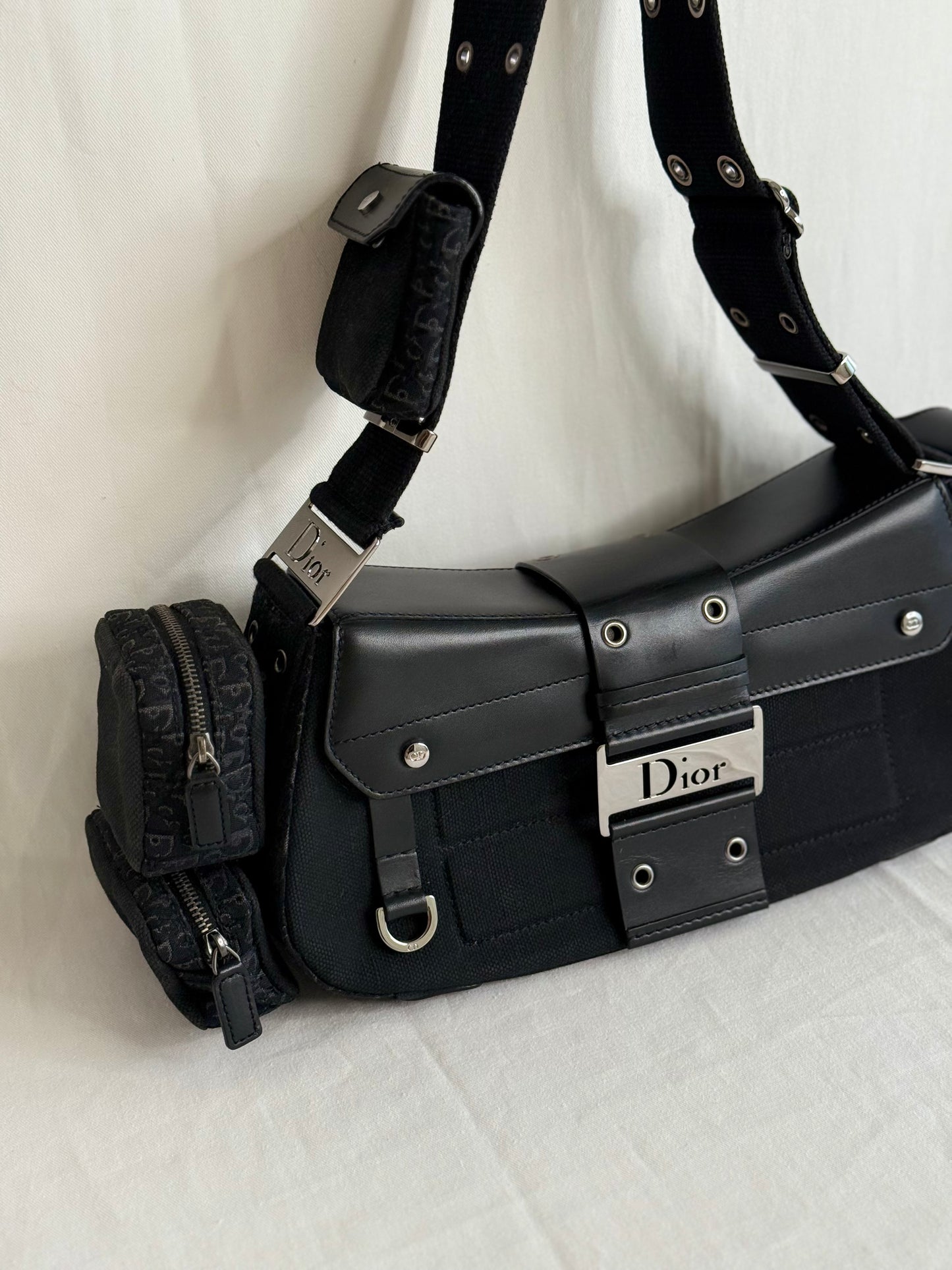 Dior columbus multipocket black monogram