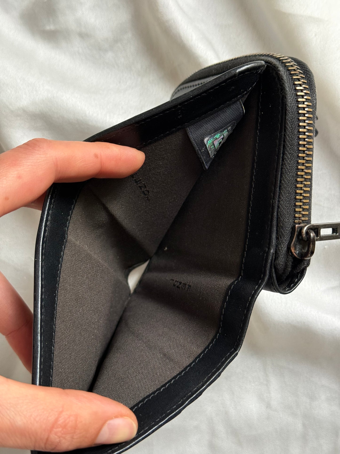 Fendi portafoglio zucchino small rounded