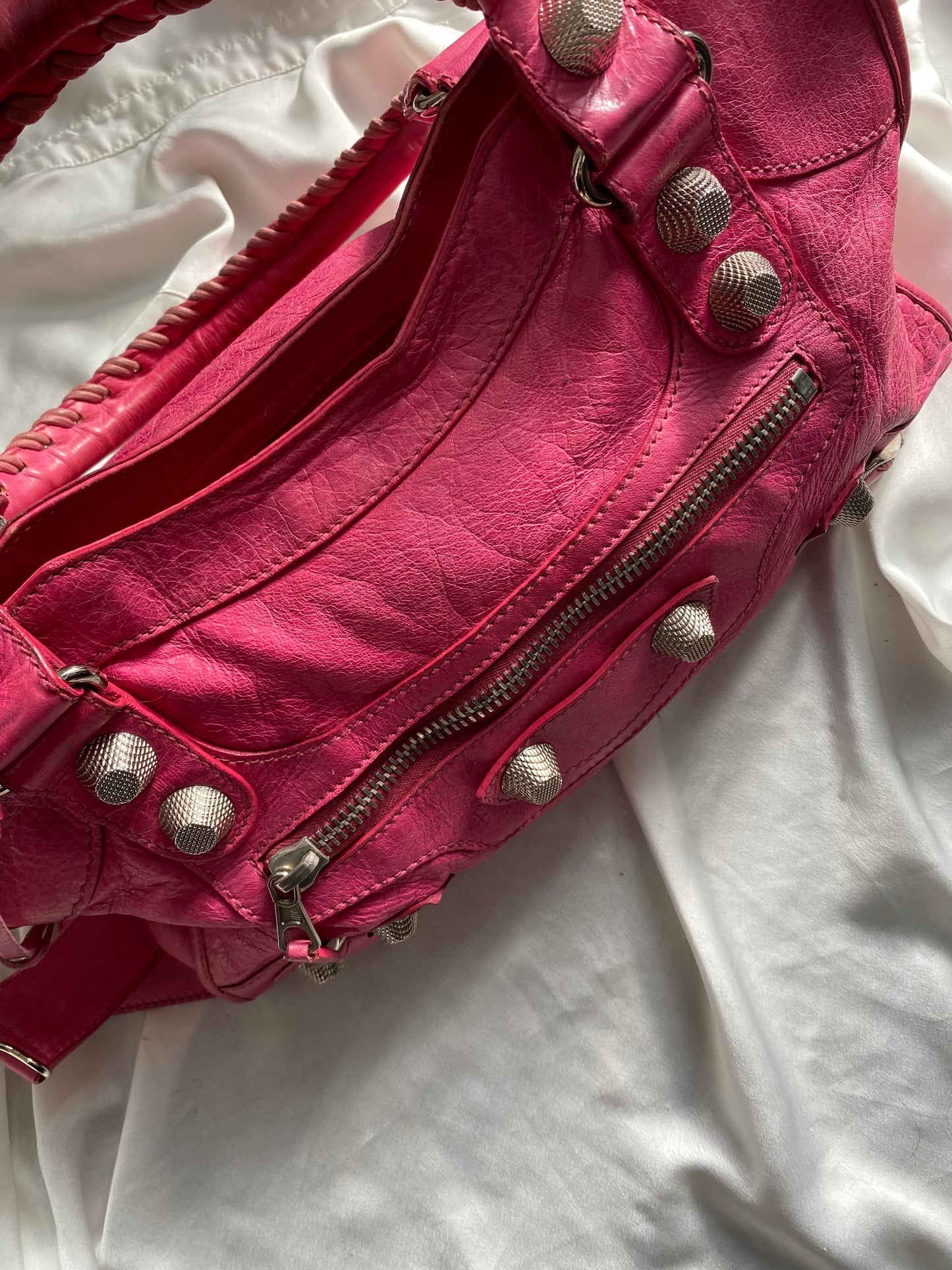 Balenciaga classic city sorbet pink