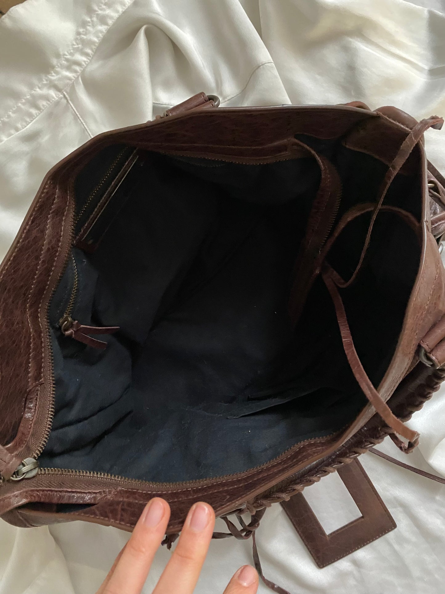 Balenciaga city cigar fonce classic hw f/w 2013