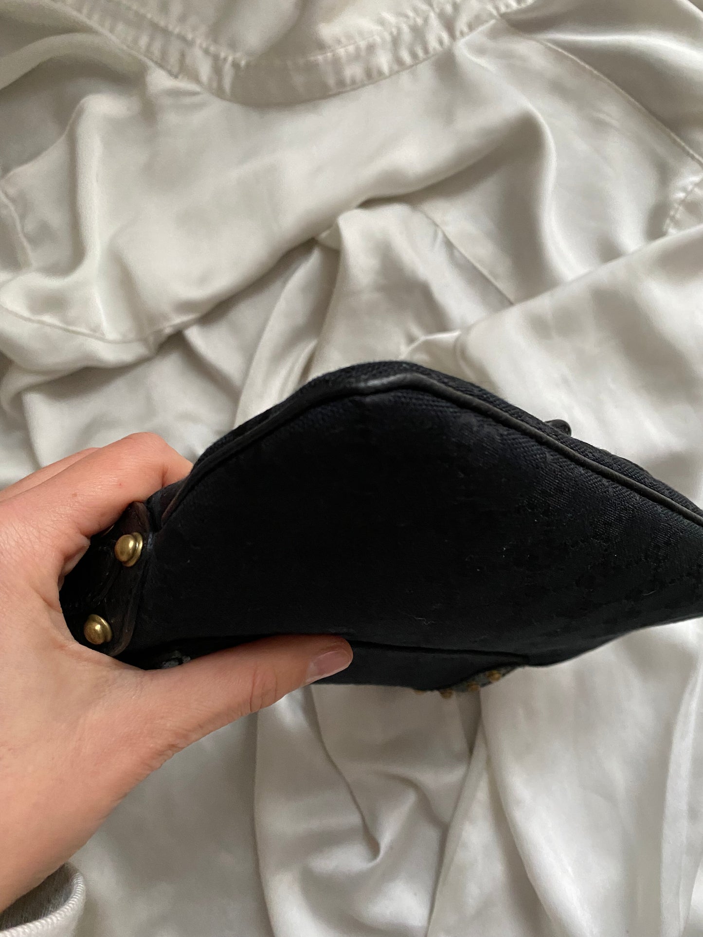 Gucci Pelham horsebit monogram nero