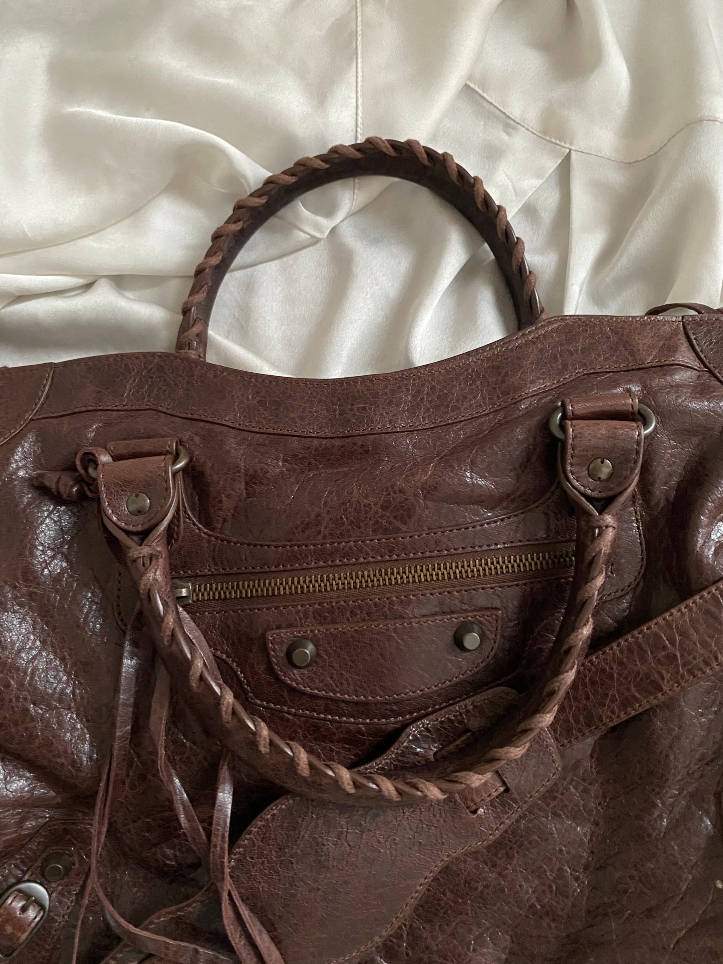 Balenciaga city cigar fonce classic hw f/w 2013