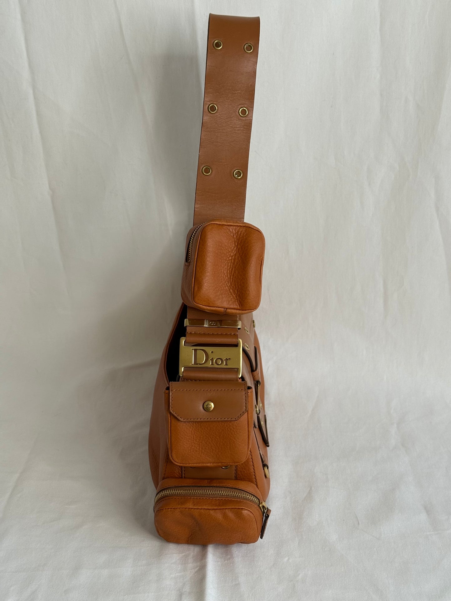 Dior columbus multipocket tan brown